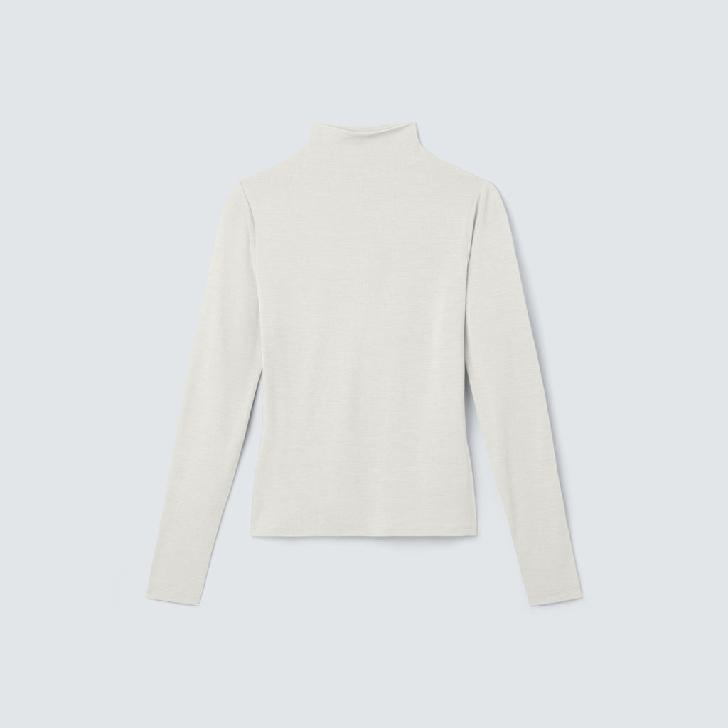 Women's Merino Mock Neck Top