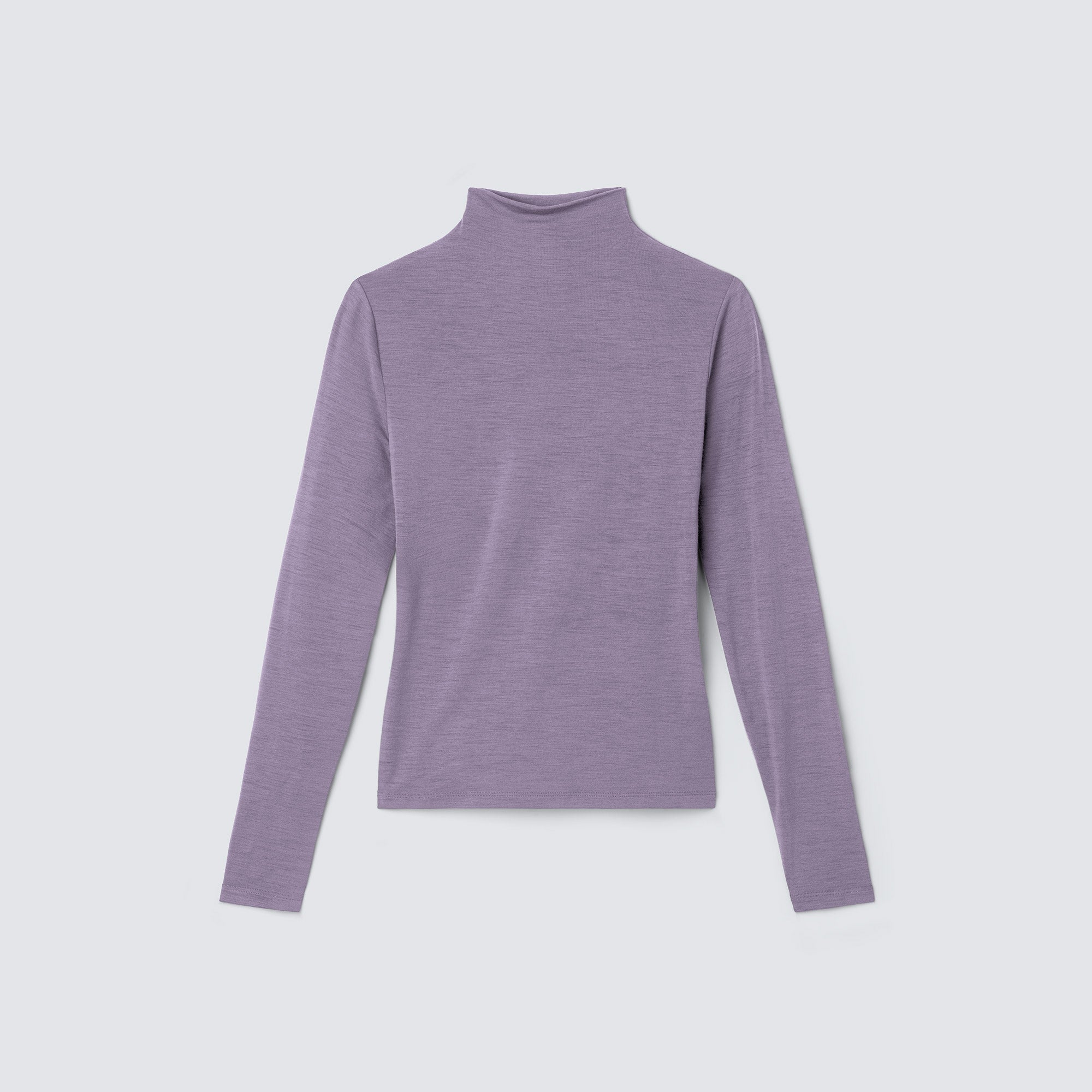 Women's Merino Mock Neck Top