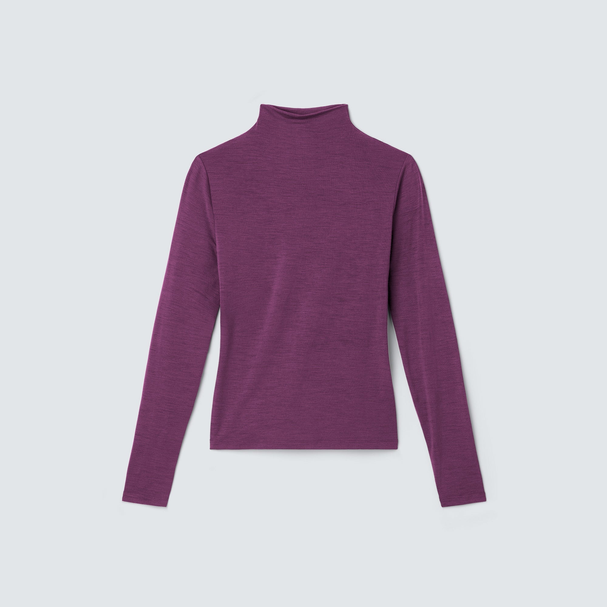 Women's Merino Mock Neck Top