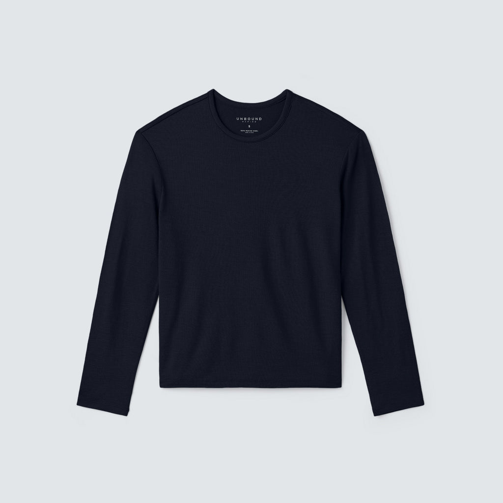 Women's Relaxed Long Sleeve Merino Crew