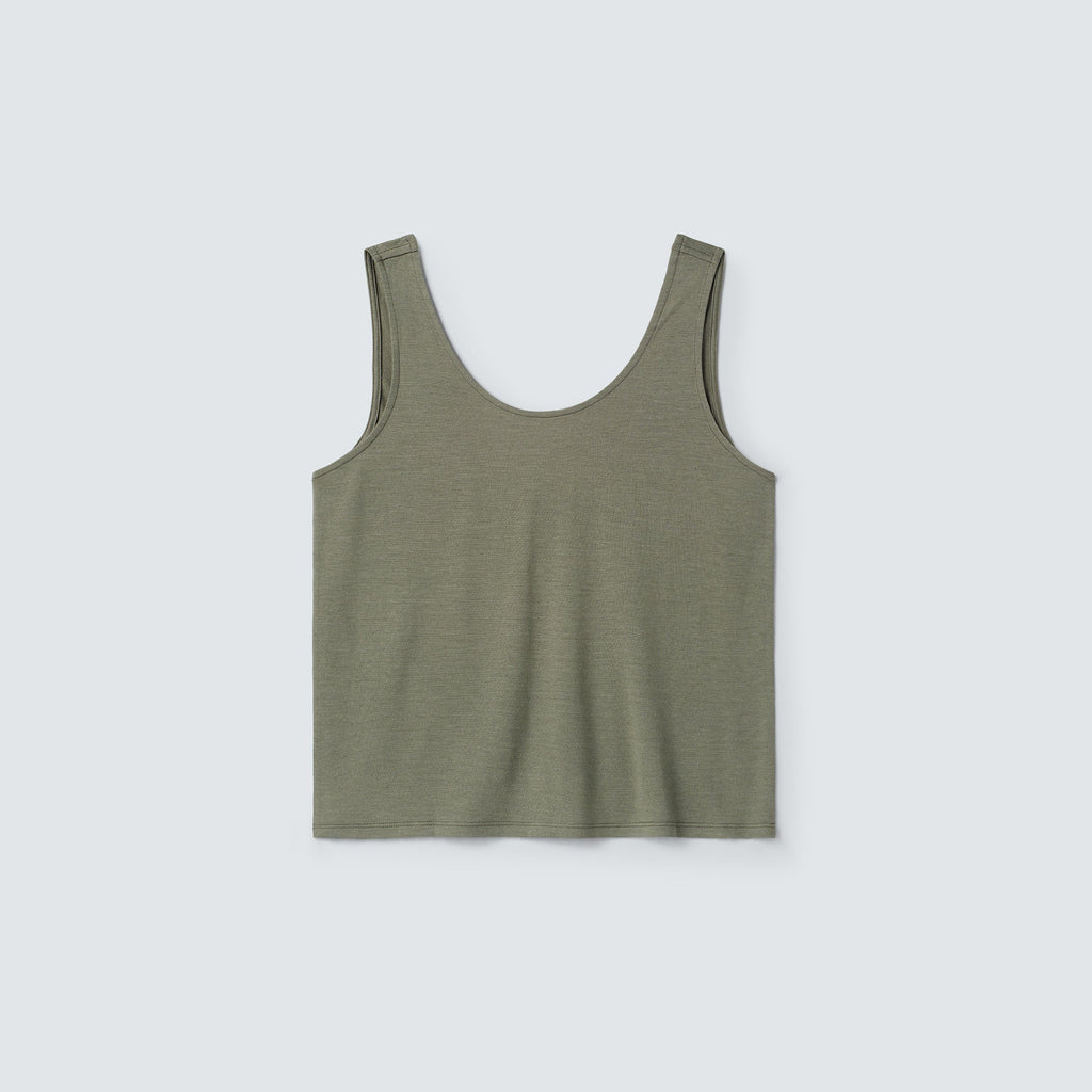 Women's Relaxed Merino Scoop Neck Tank