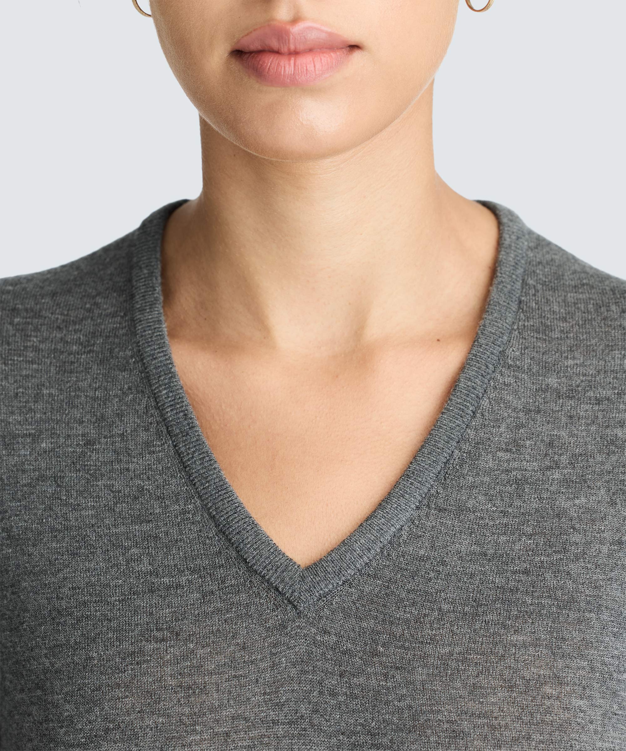 Women's Merino V-Neck Sweater