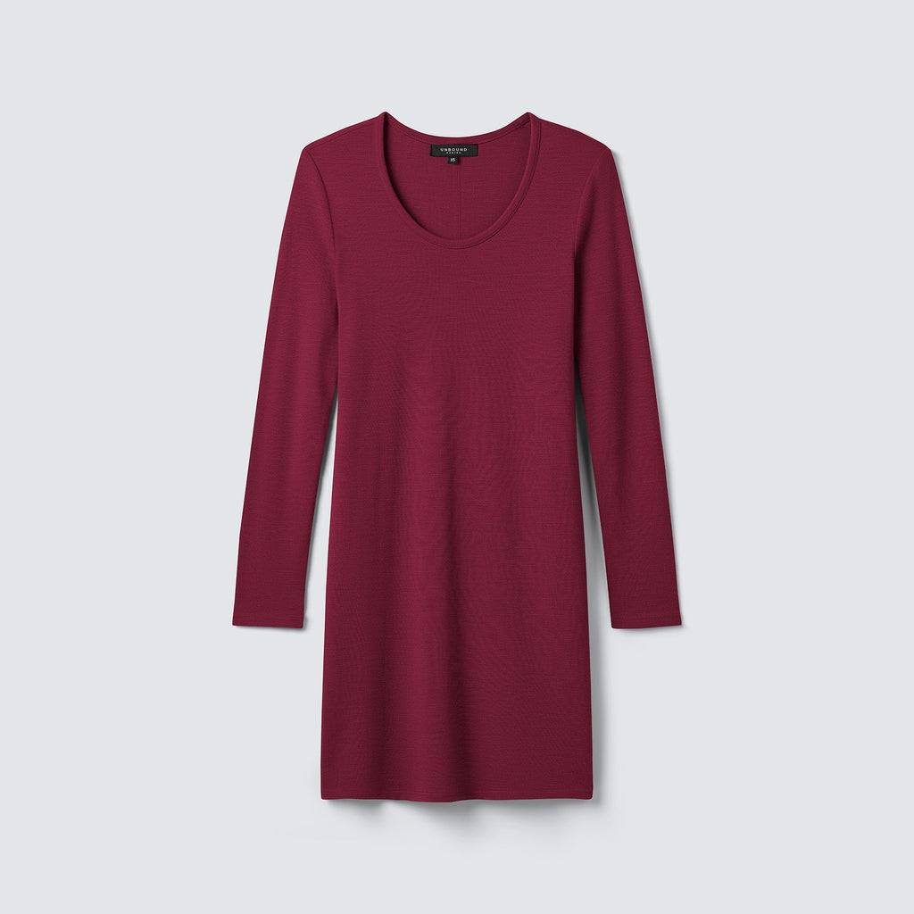 Women's Mini Merino Long Sleeve Dress