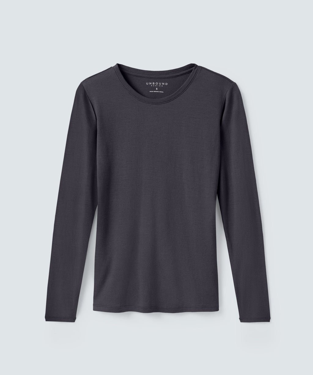 Women's Long Sleeve Merino Crew