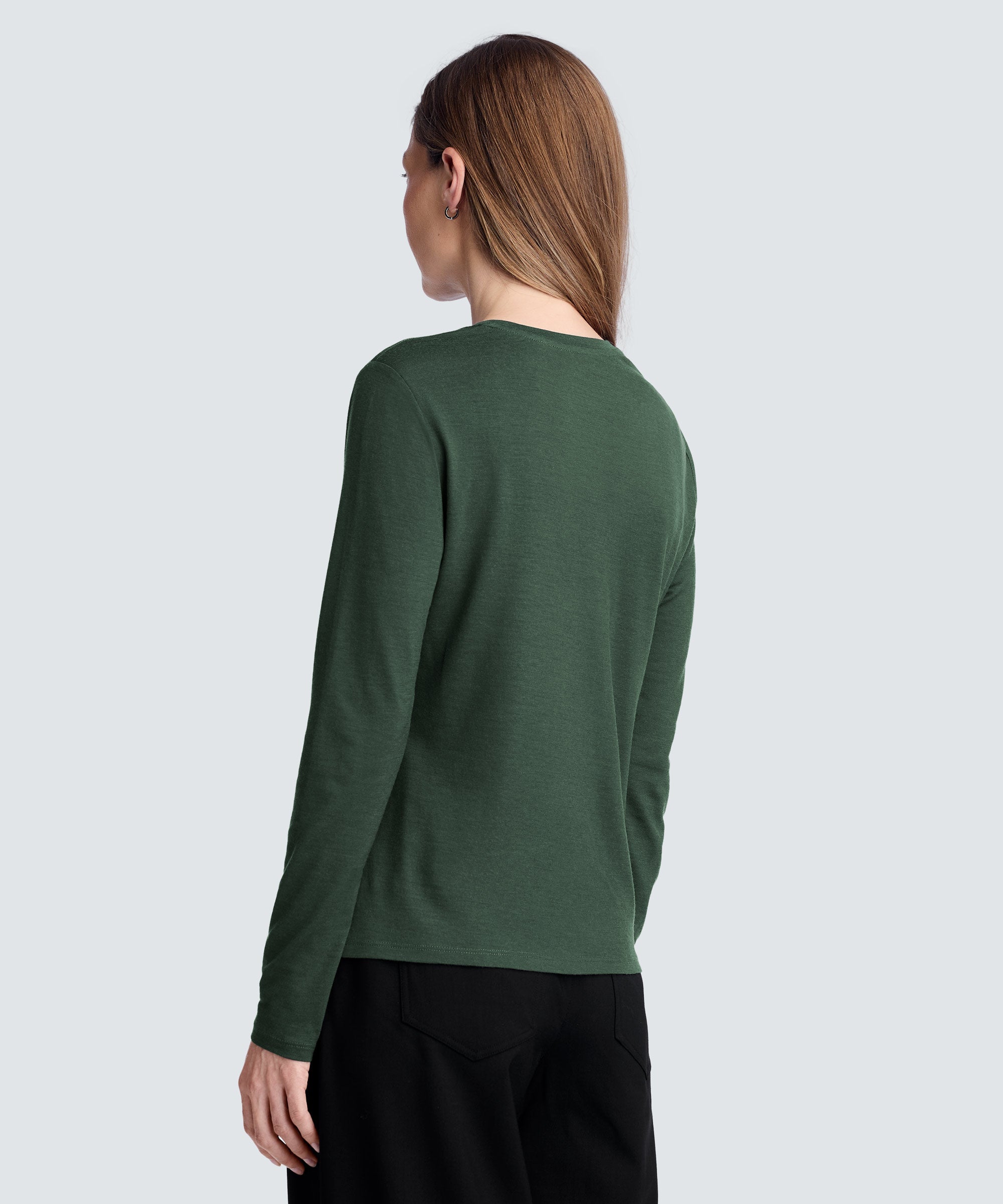 Women's Long Sleeve Merino Crew