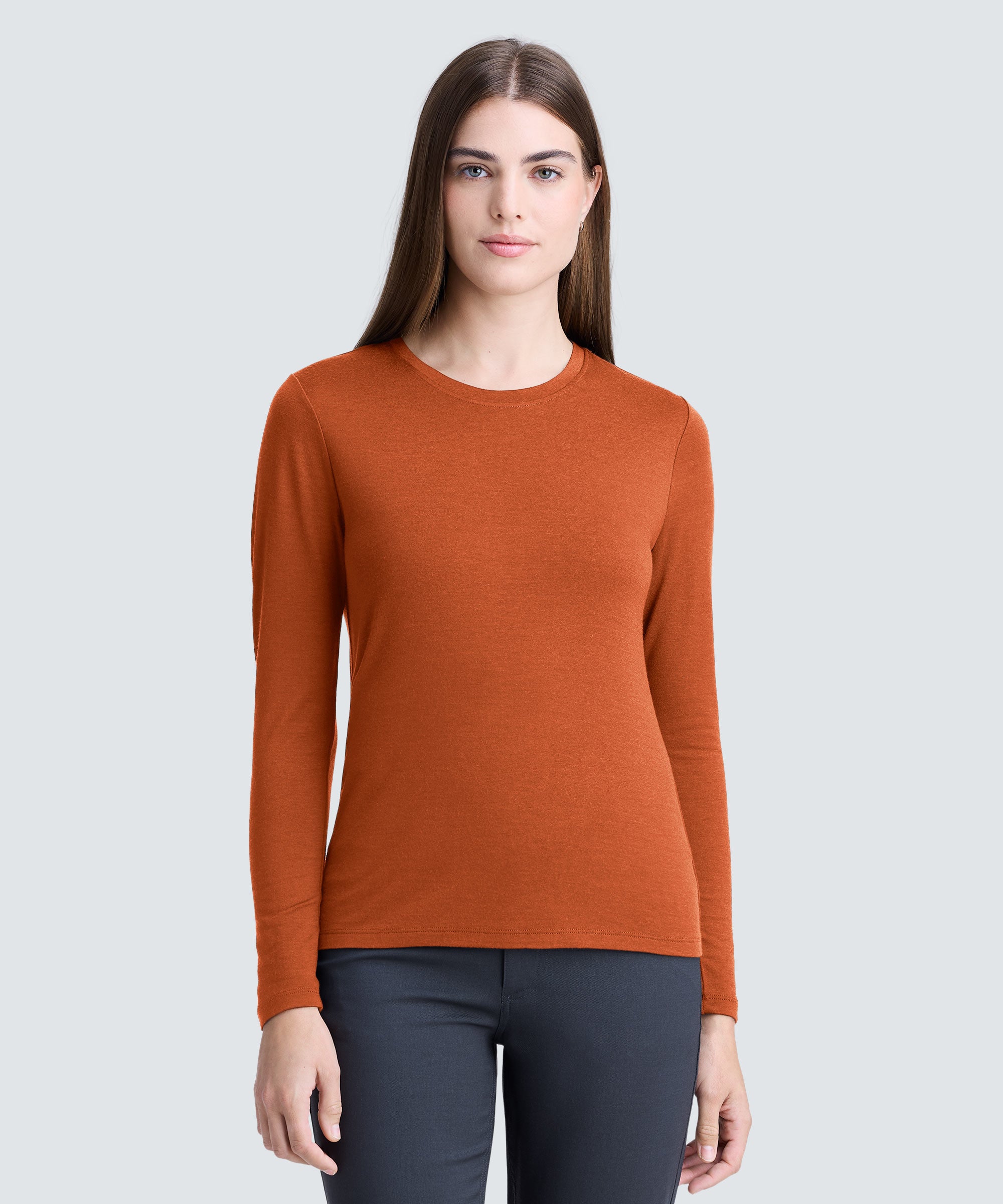 Women's Long Sleeve Merino Crew