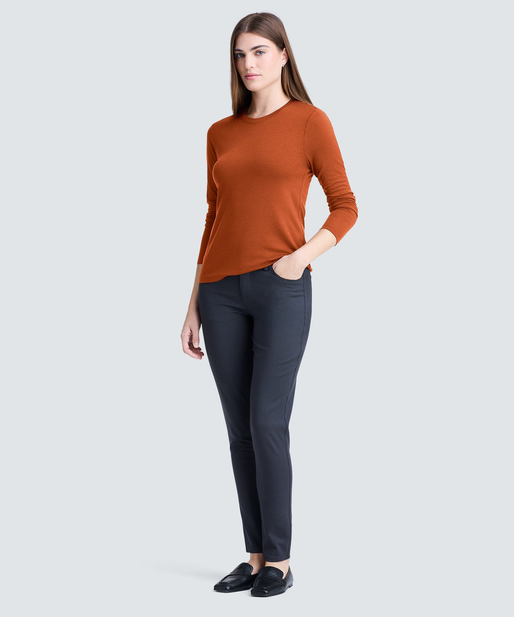 Women's Long Sleeve Merino Crew