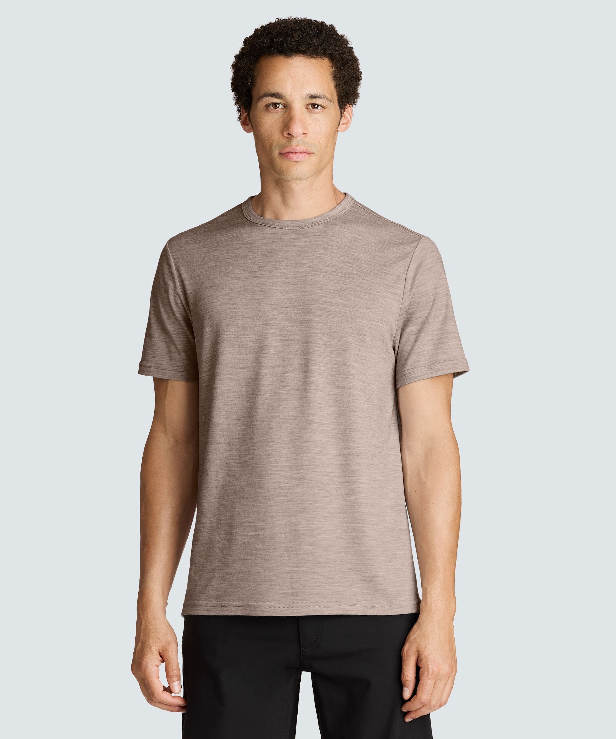 Men's Merino Crew Neck T-Shirt