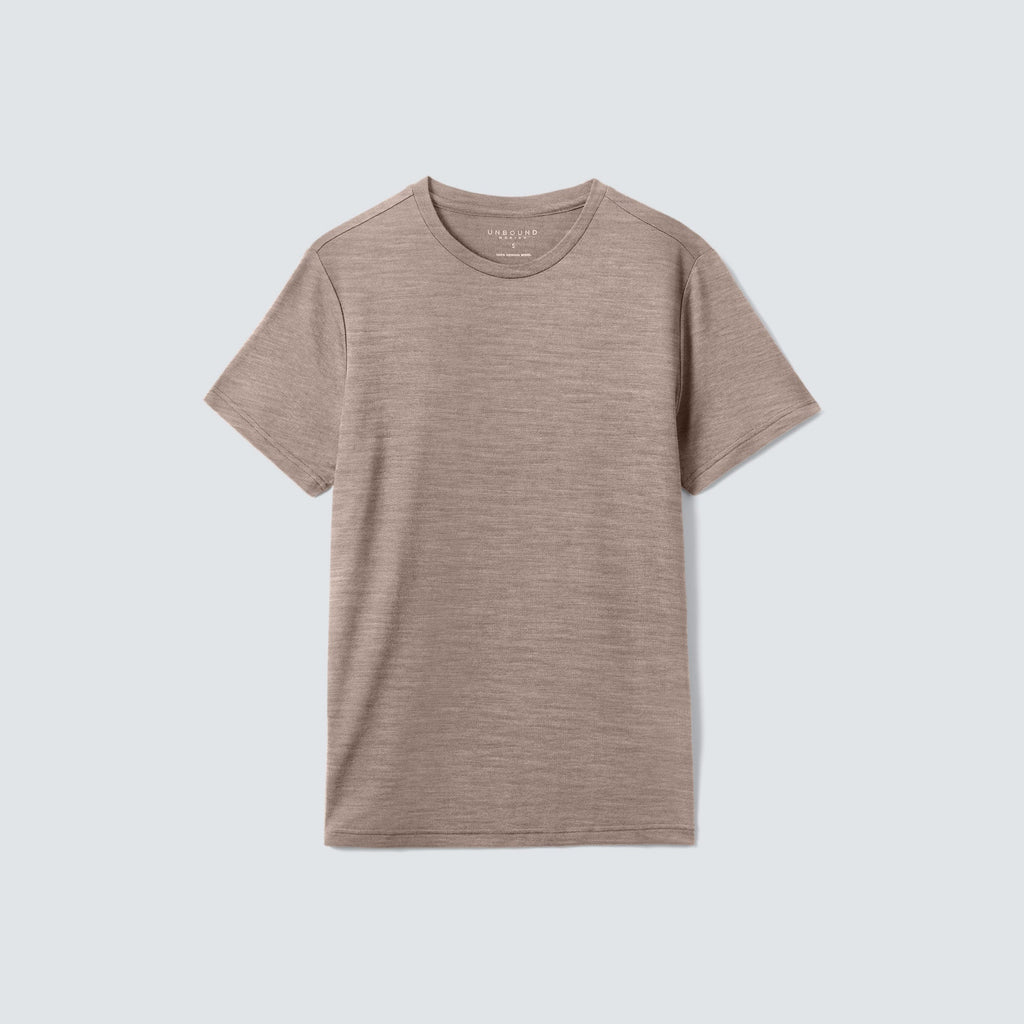Men's Merino Crew Neck T-Shirt