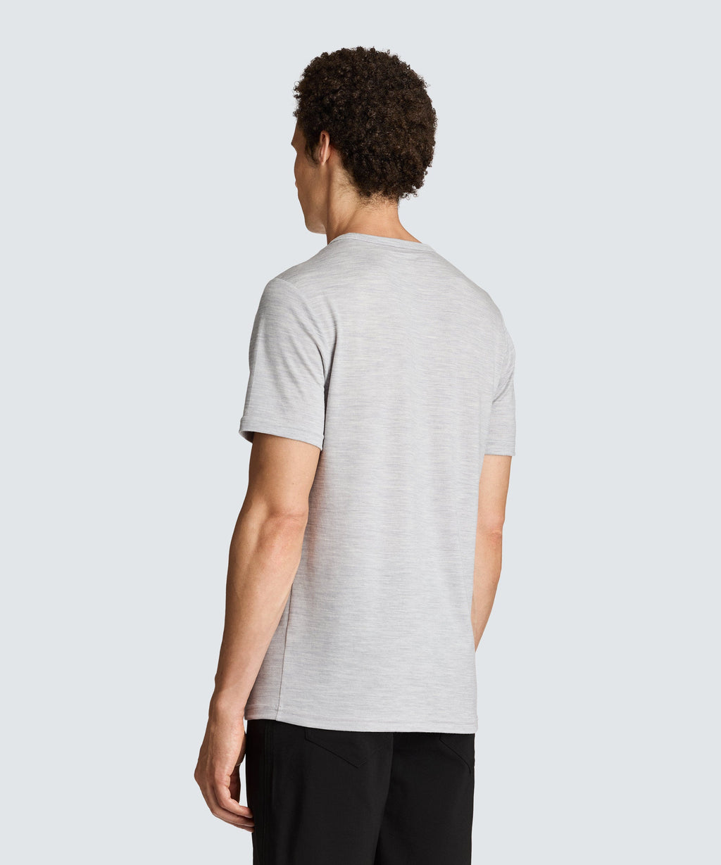 Men's Tall Merino Crew Neck T-Shirt
