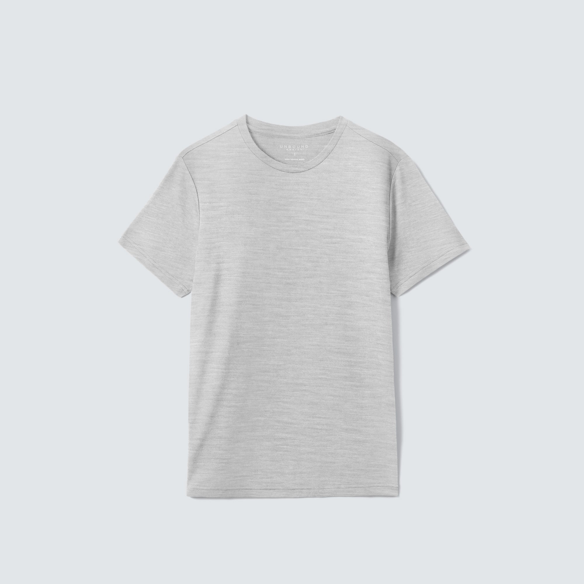 Men's Tall Merino Crew Neck T-Shirt
