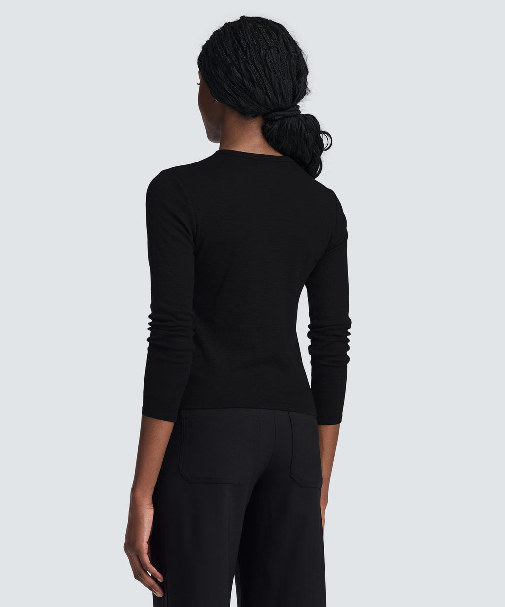 Women's Merino Rib Henley