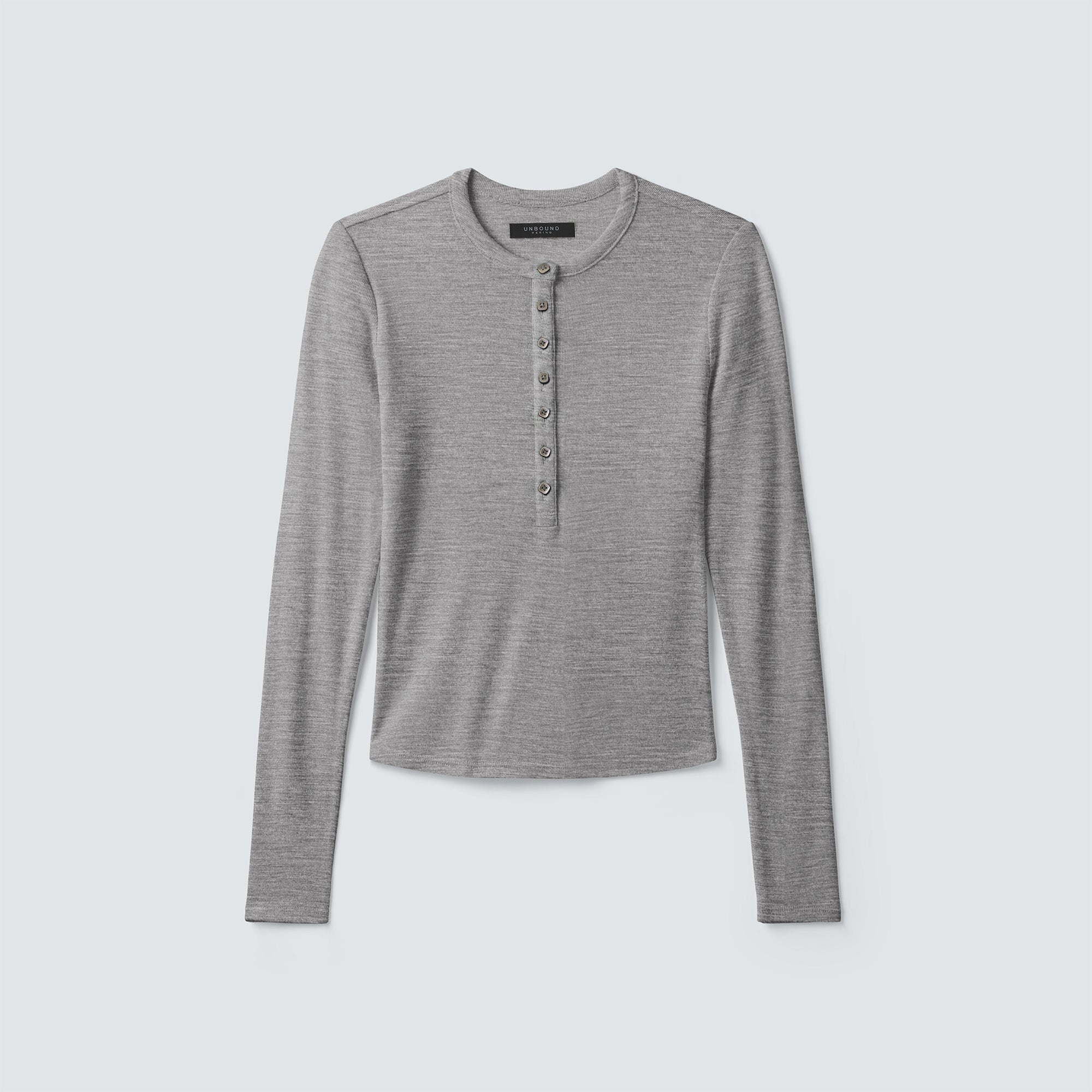 Women's Merino Rib Henley