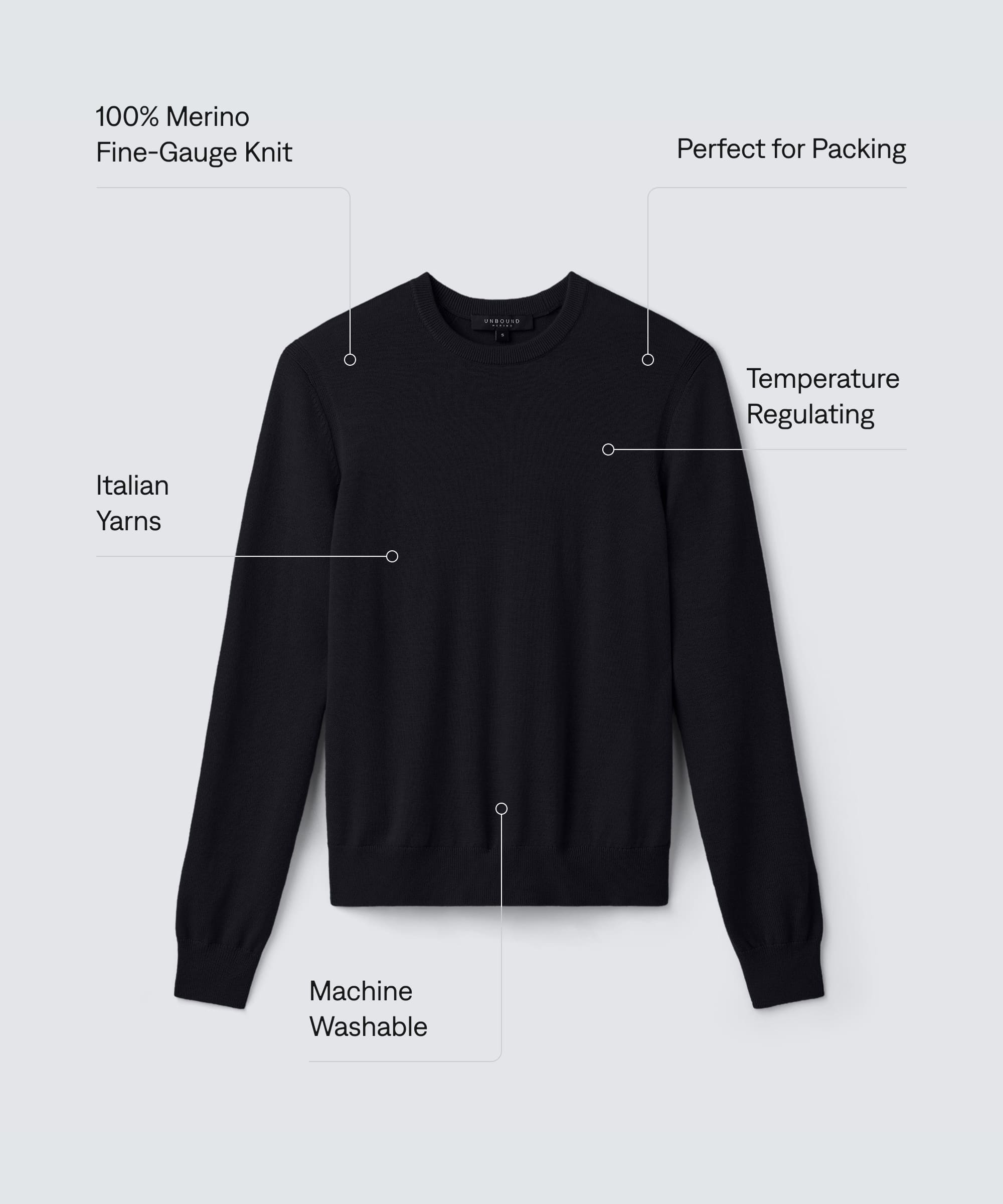 Women's Merino Crew Sweater