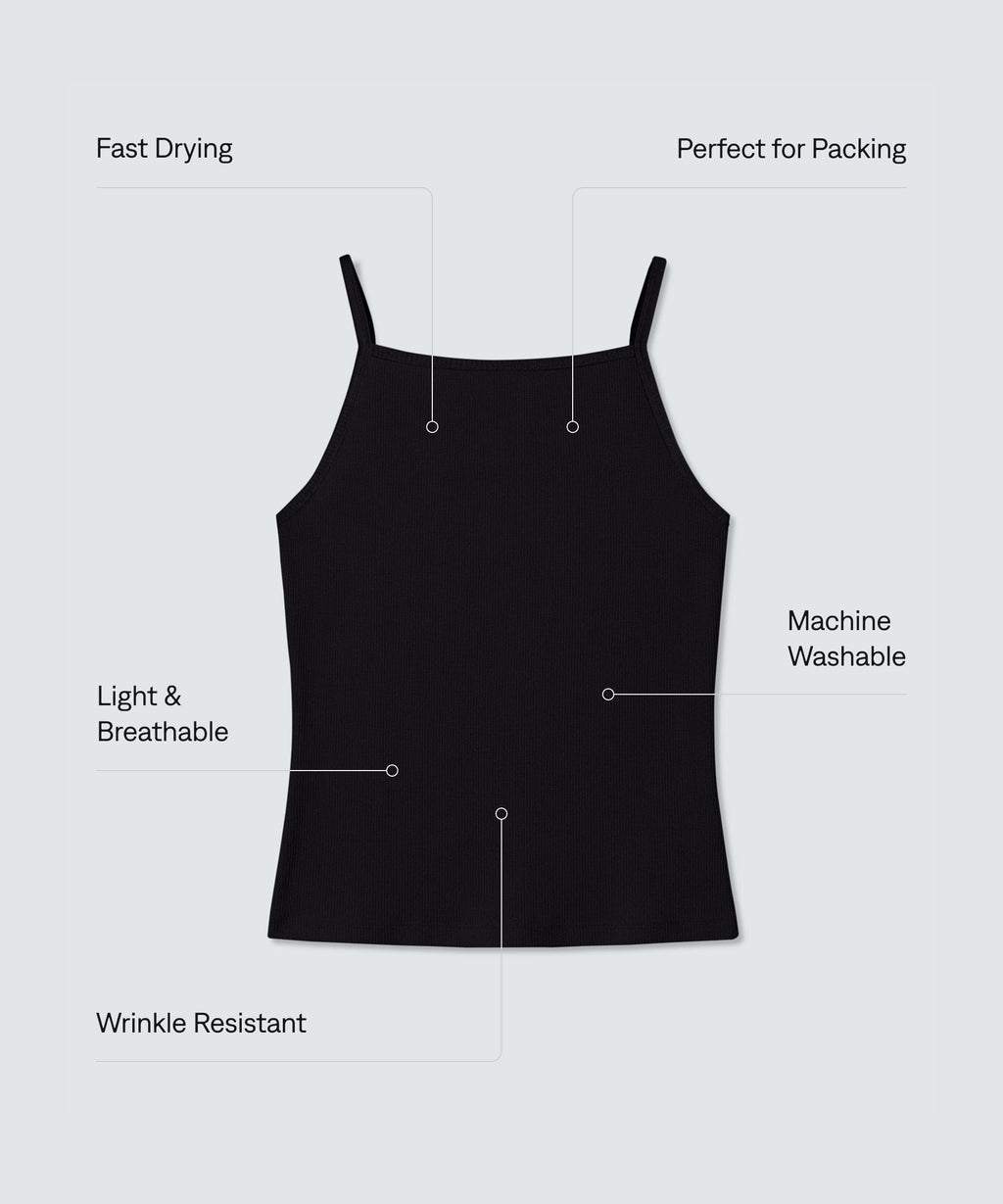 Women's Merino Tencel Rib Tank