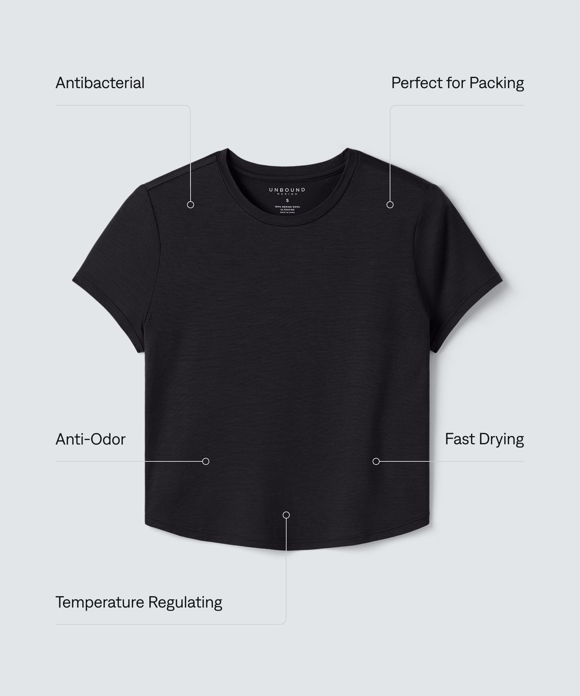 Women's Ultrafine Merino Sleep Top