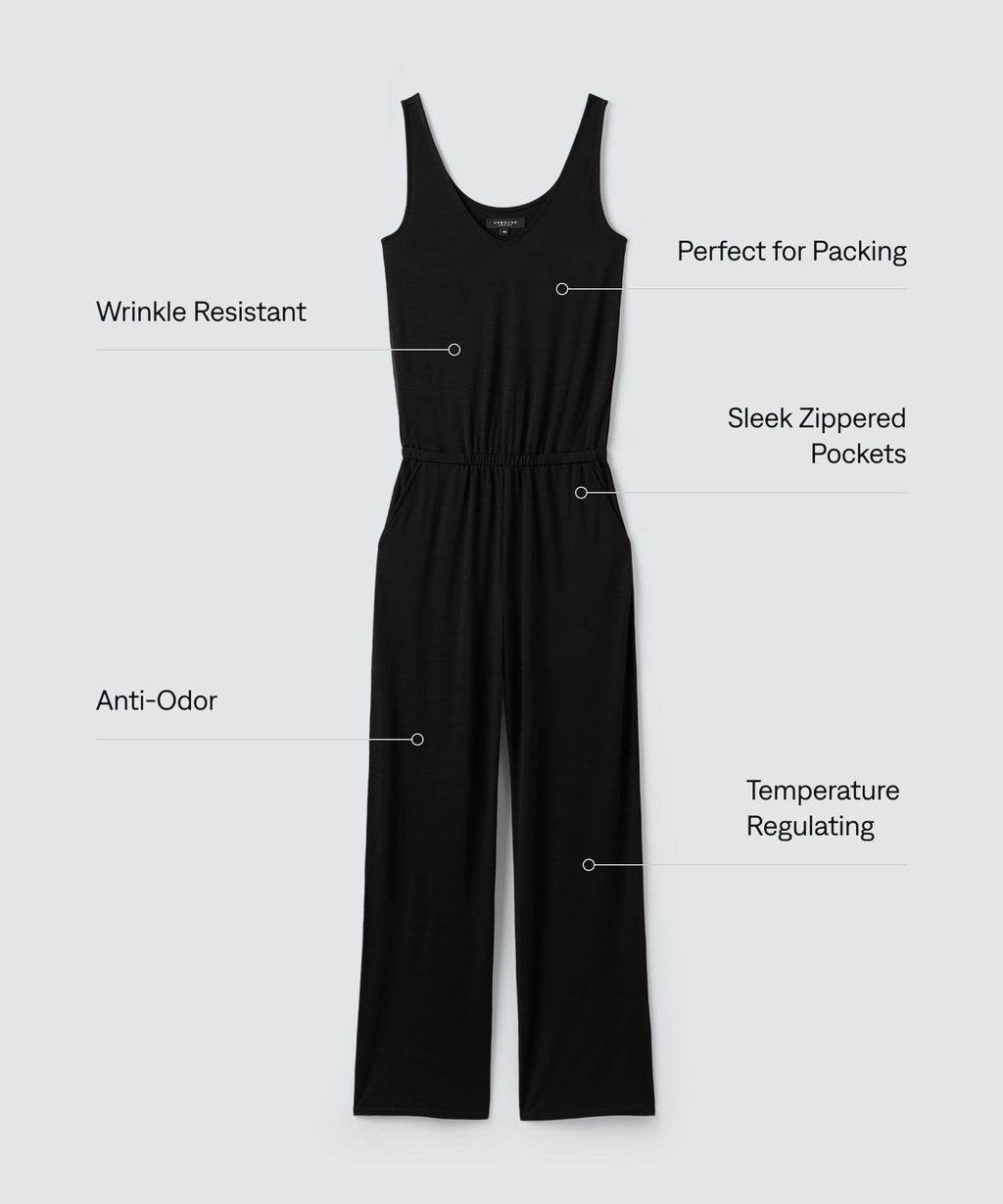 Women's Merino Travel Jumpsuit