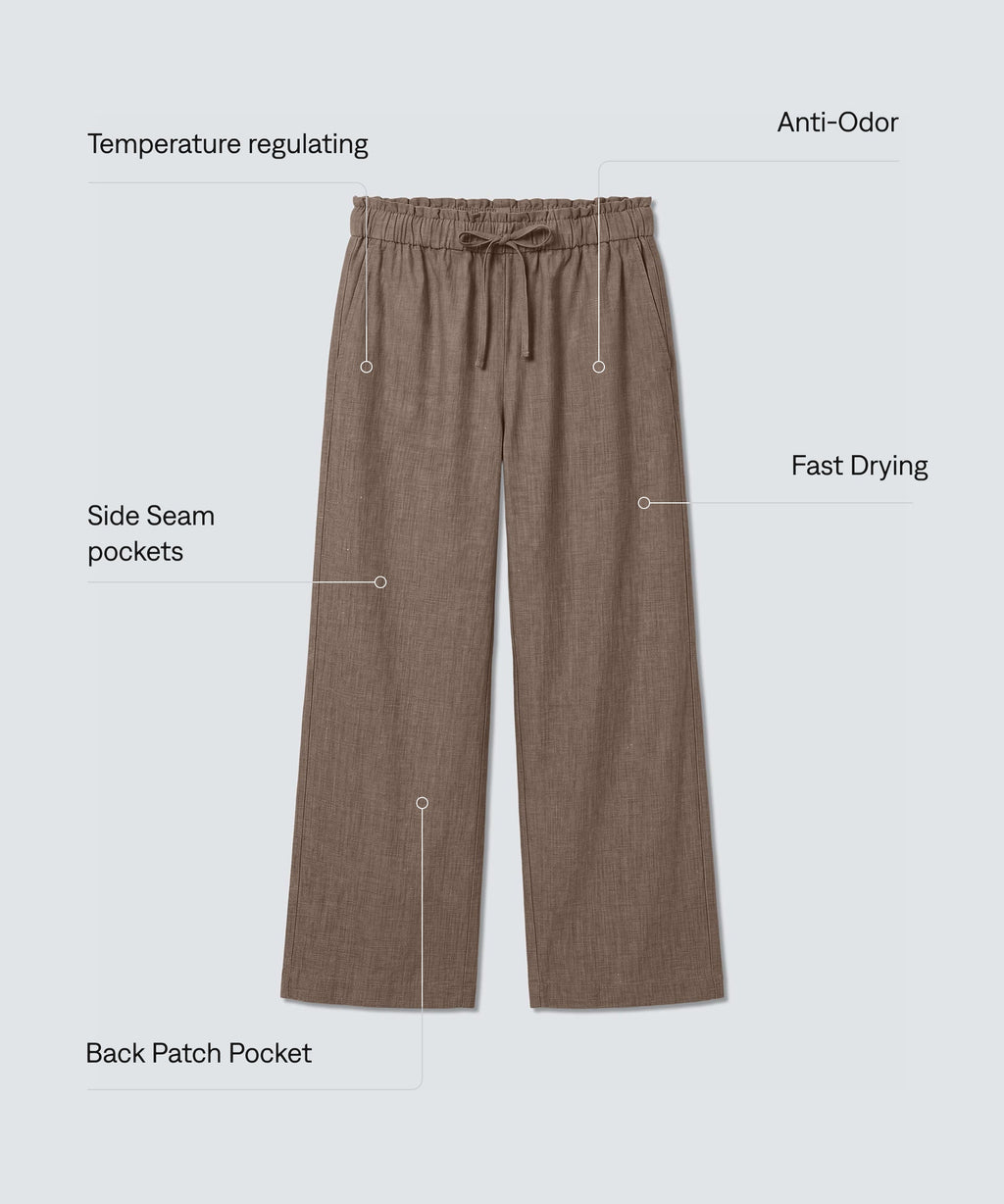 Women's Merino Linen Pants
