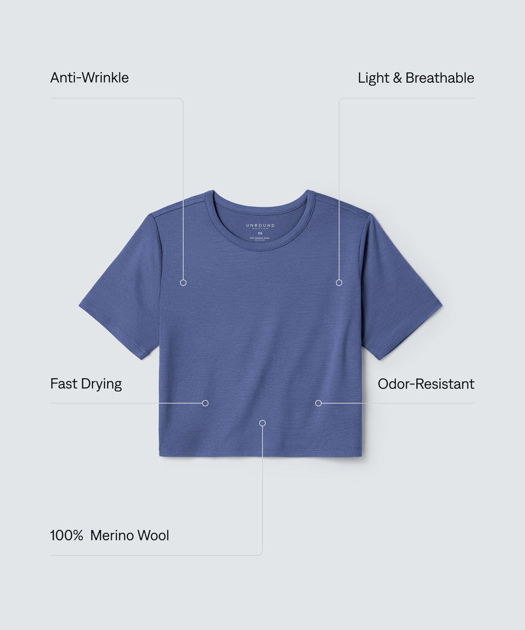 Women's Merino Boxy Tee