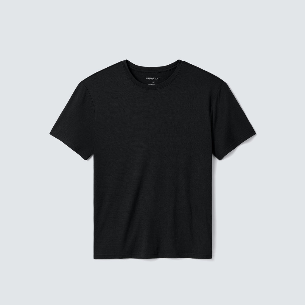Men's Relaxed Merino Crew Neck T-Shirt
