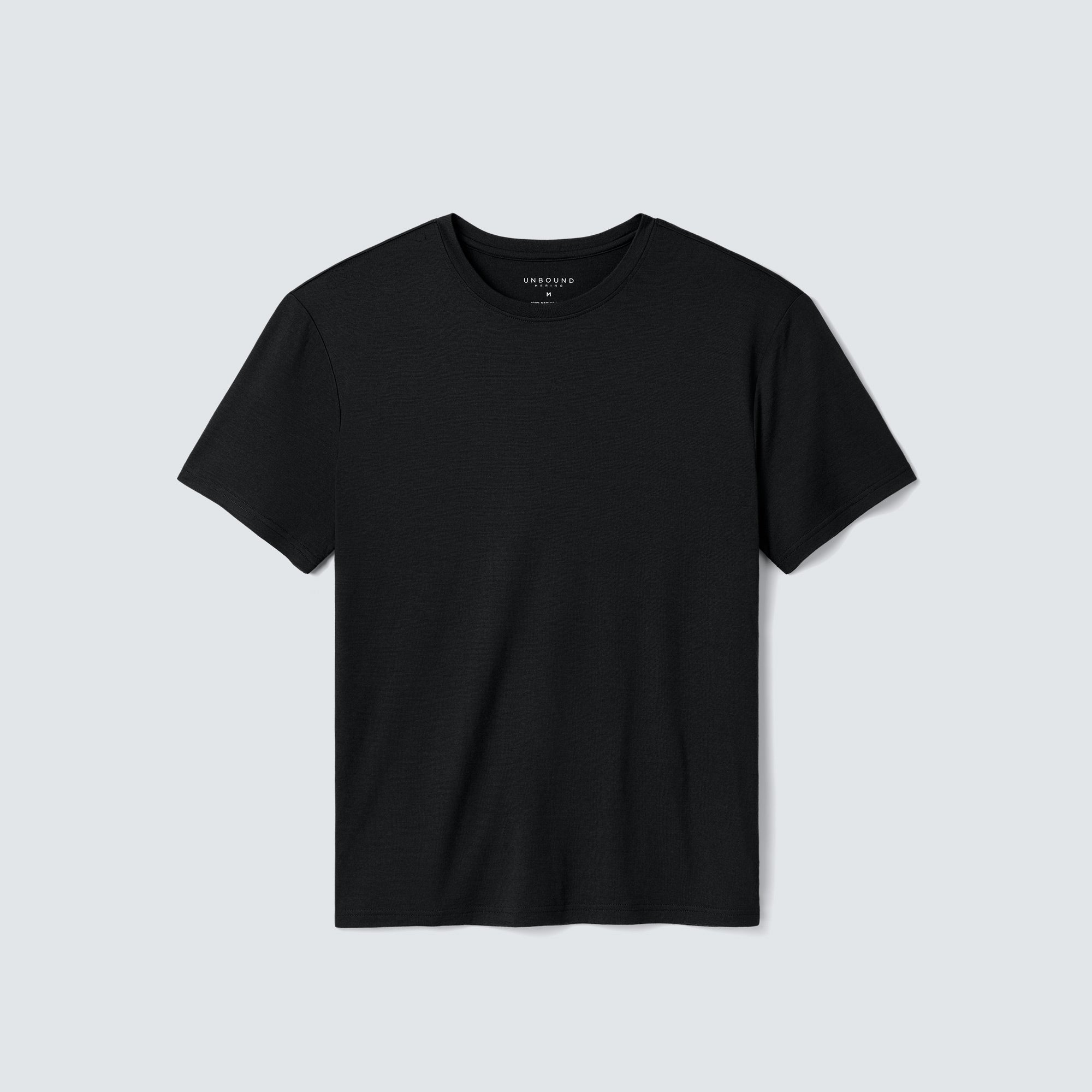 Men's Relaxed Merino Crew Neck T-Shirt