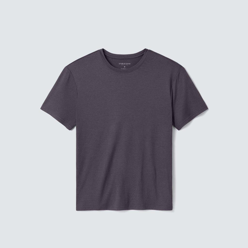 Men's Relaxed Merino Crew Neck T-Shirt