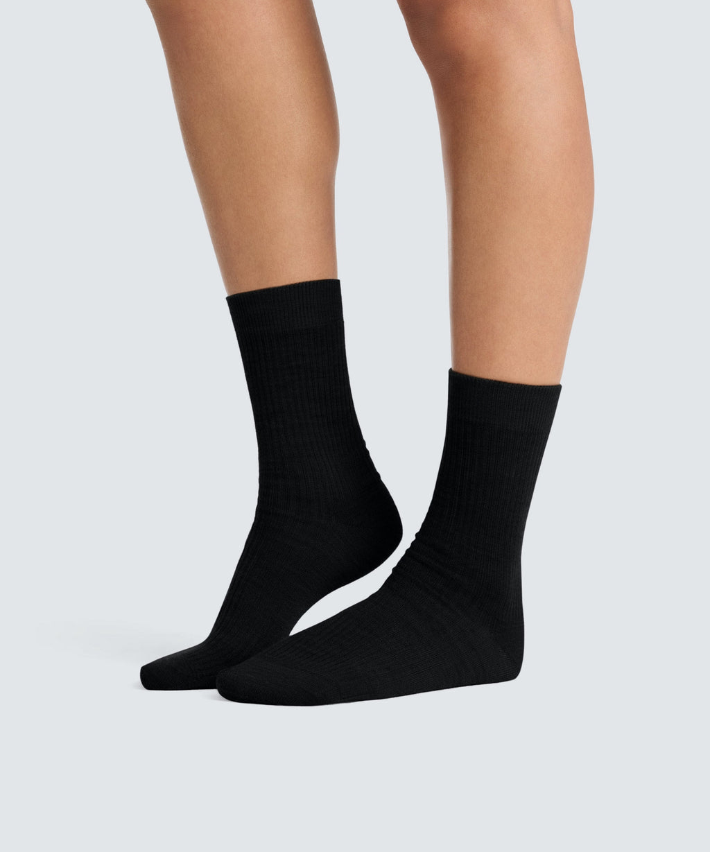 Women's Merino Rib Socks