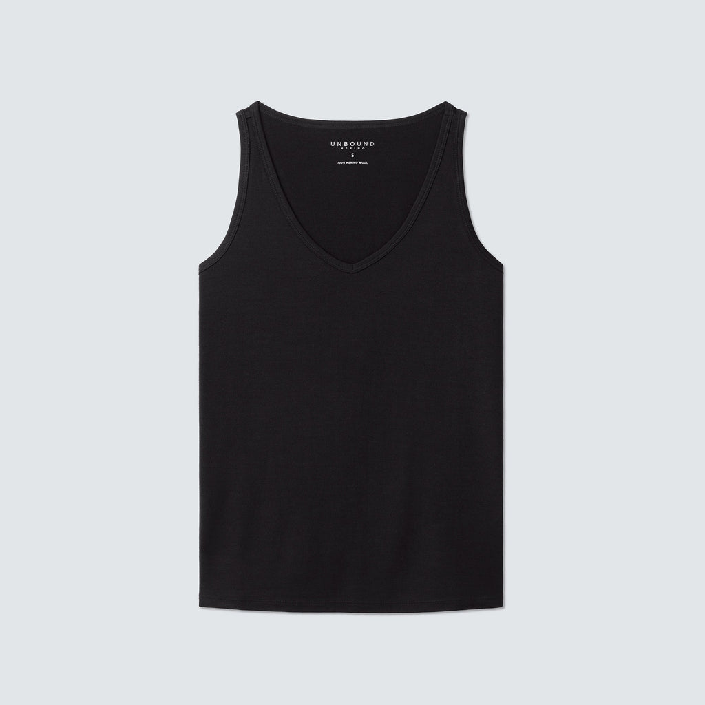 Women's Relaxed Merino V-Neck Tank