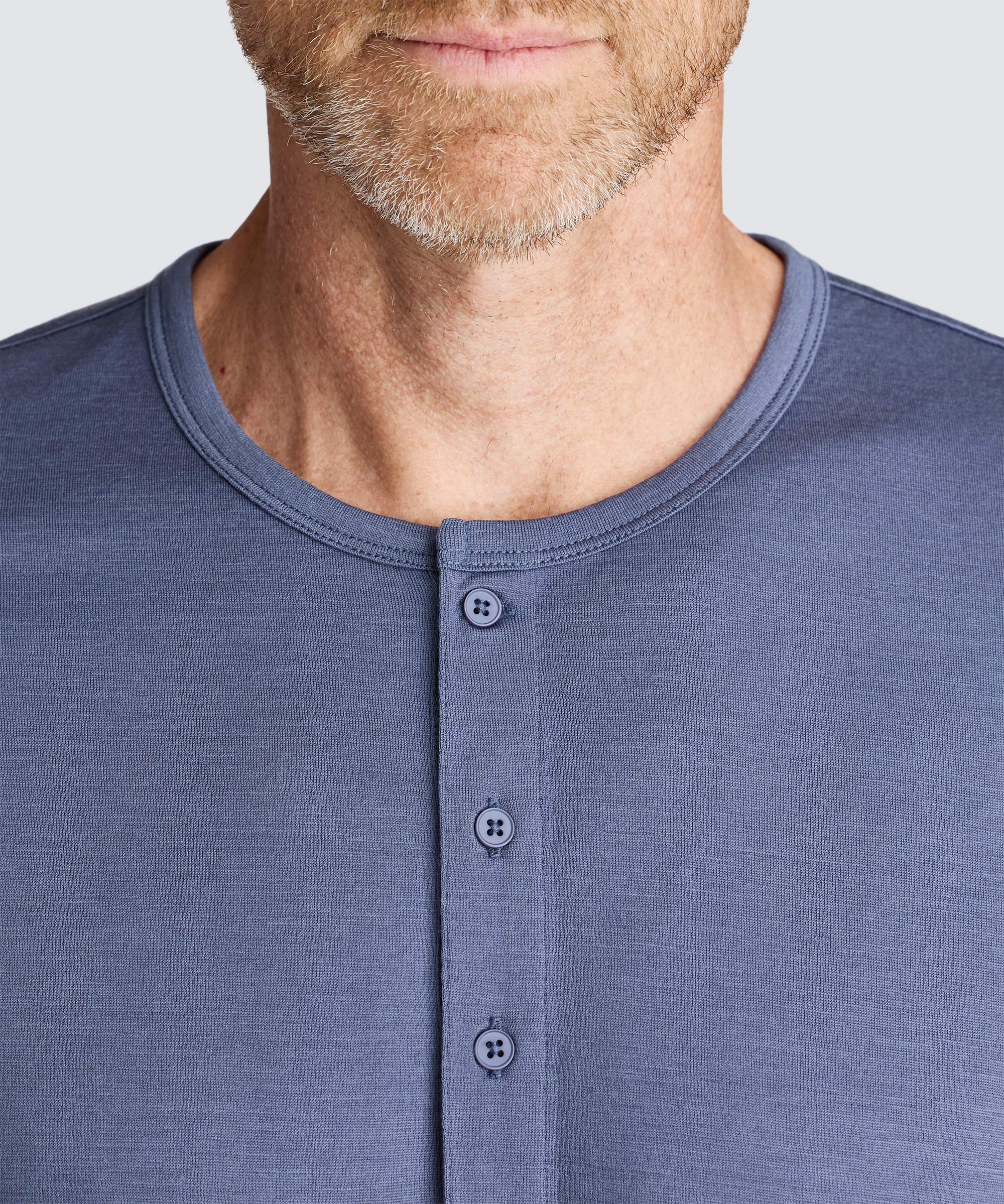 Men's Merino Short Sleeve Henley