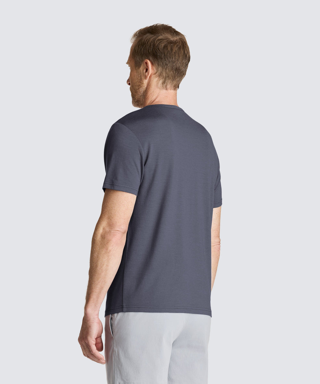 Men's Merino Short Sleeve Henley