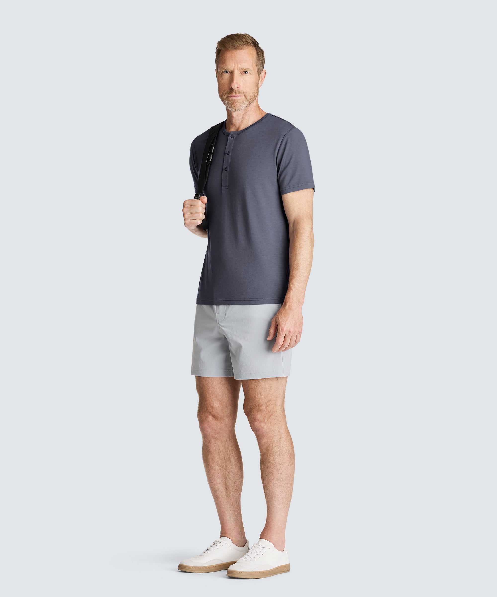 Men's Merino Short Sleeve Henley
