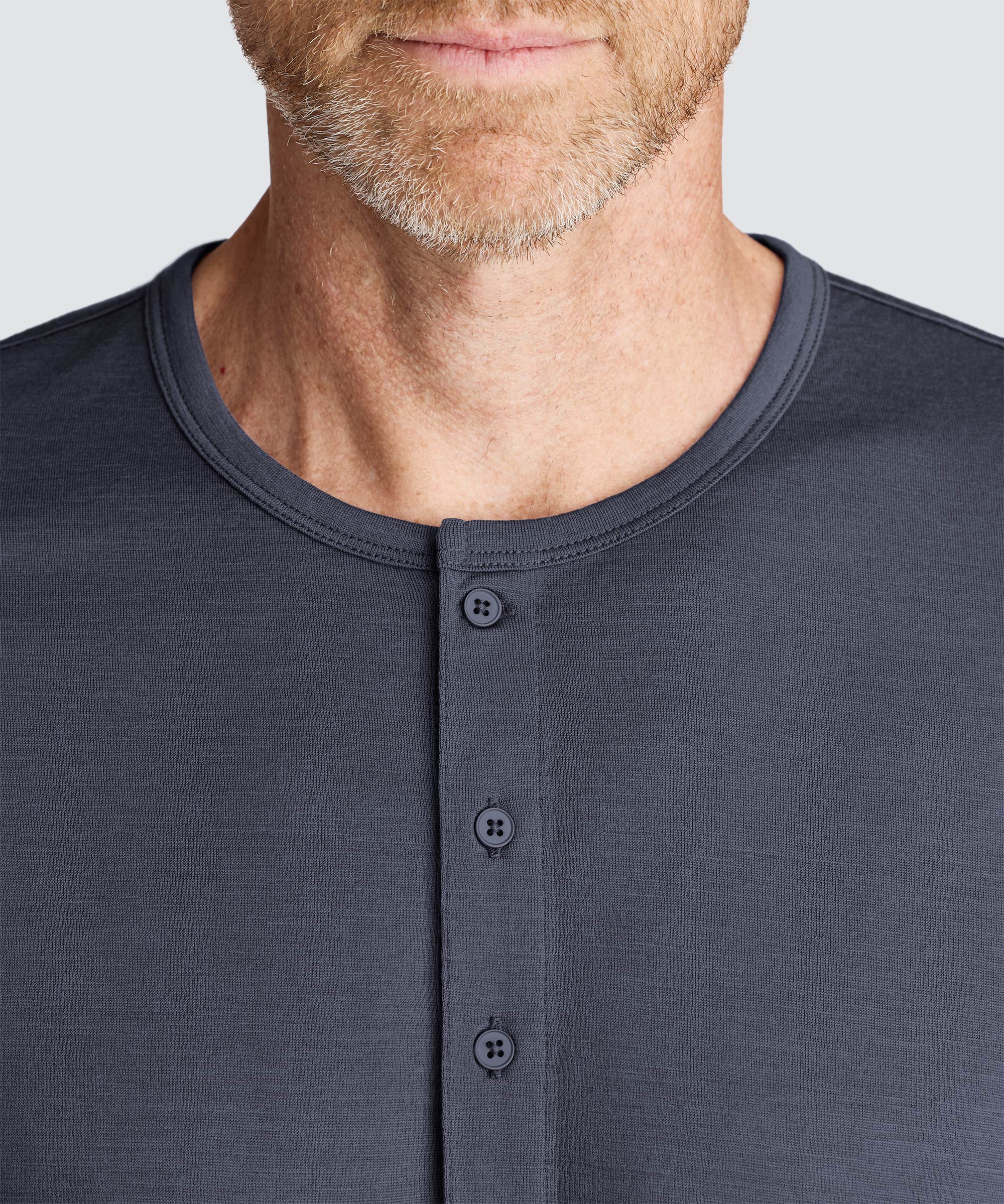 Men's Merino Short Sleeve Henley