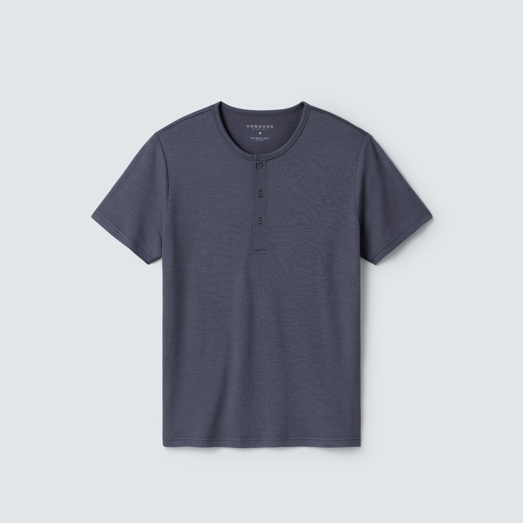Men's Merino Short Sleeve Henley