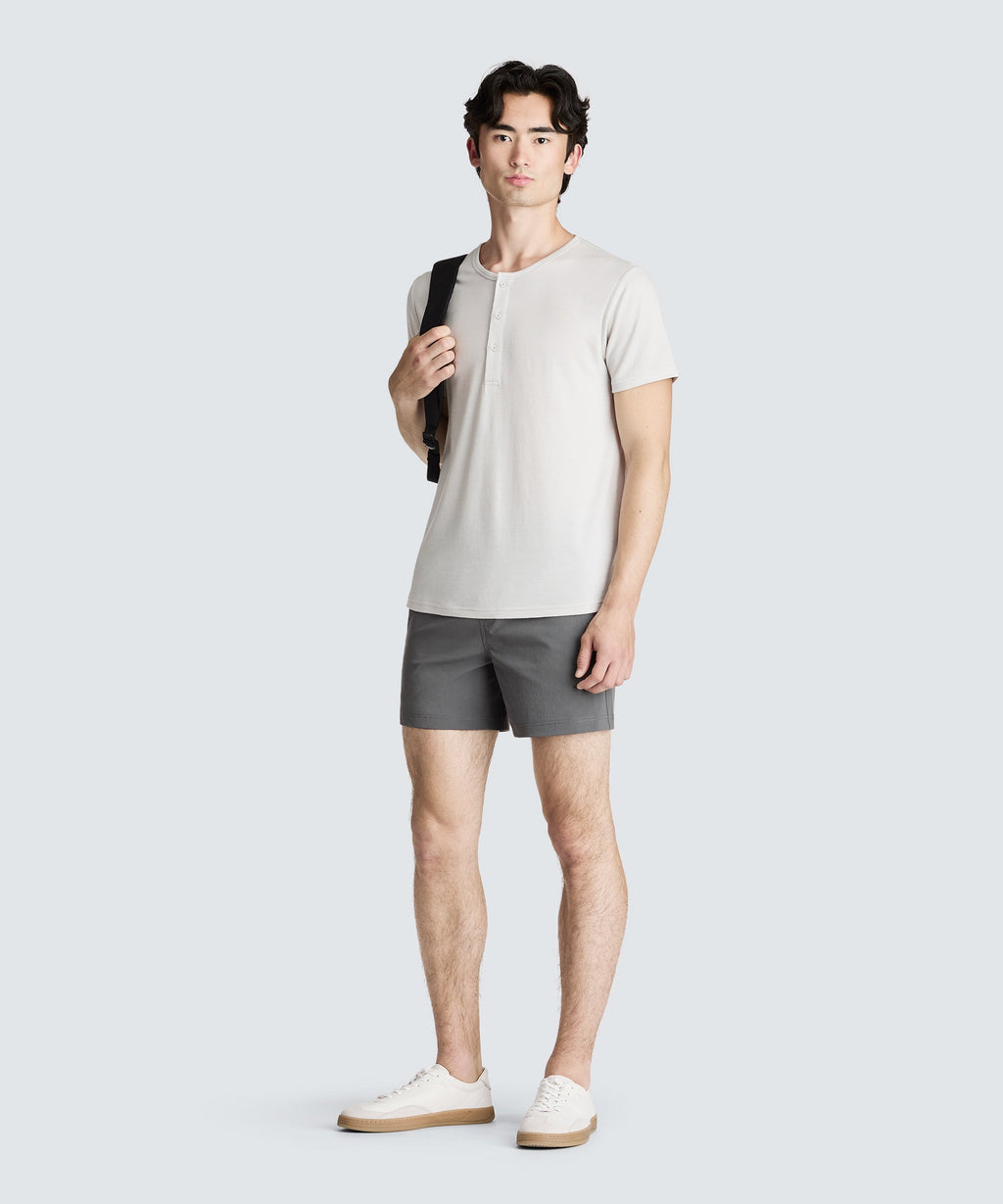 Men's Merino Short Sleeve Henley