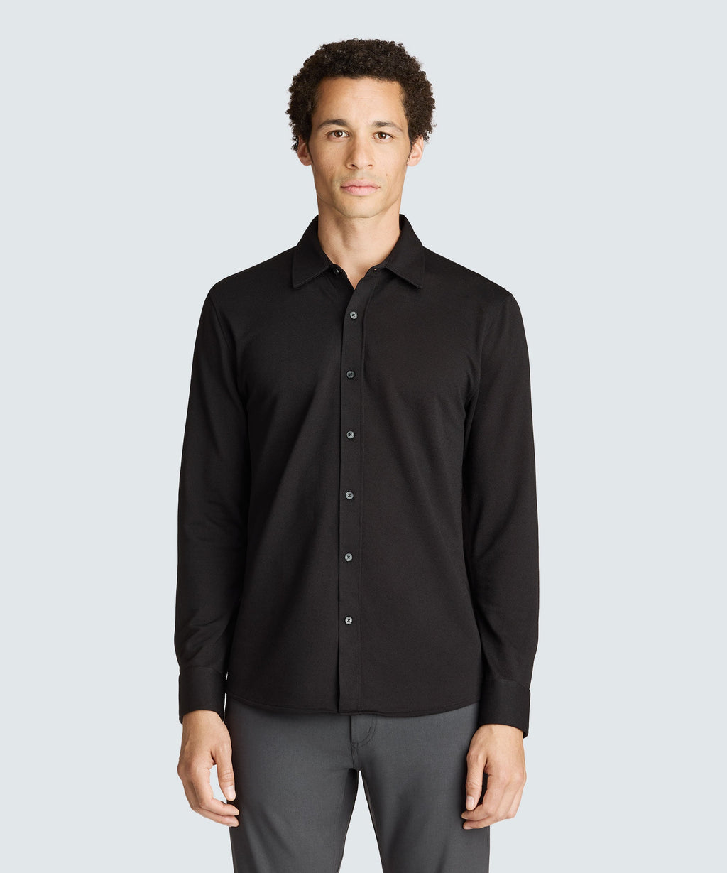 Men's Merino Button-Up