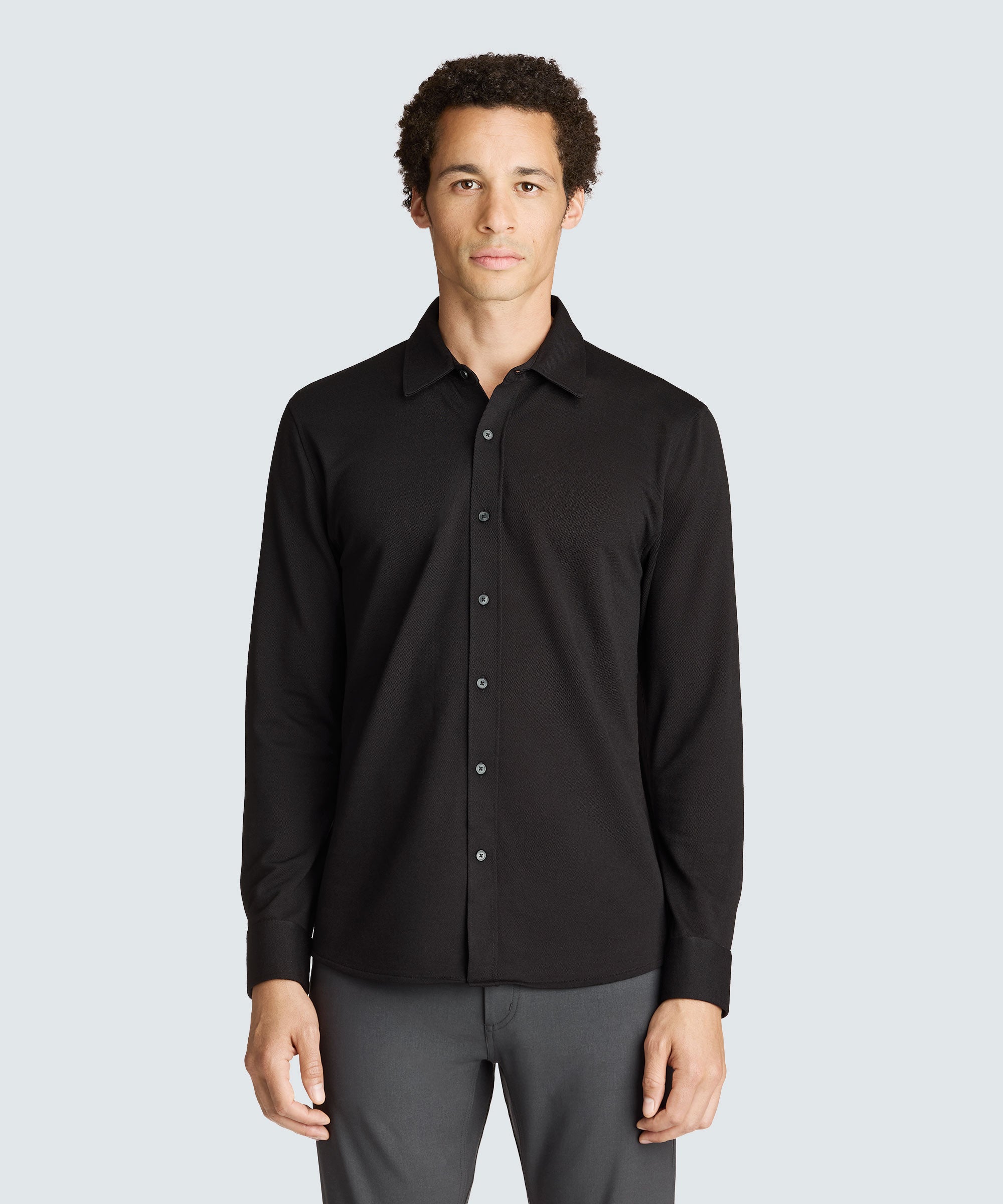 Men's Merino Button-Up