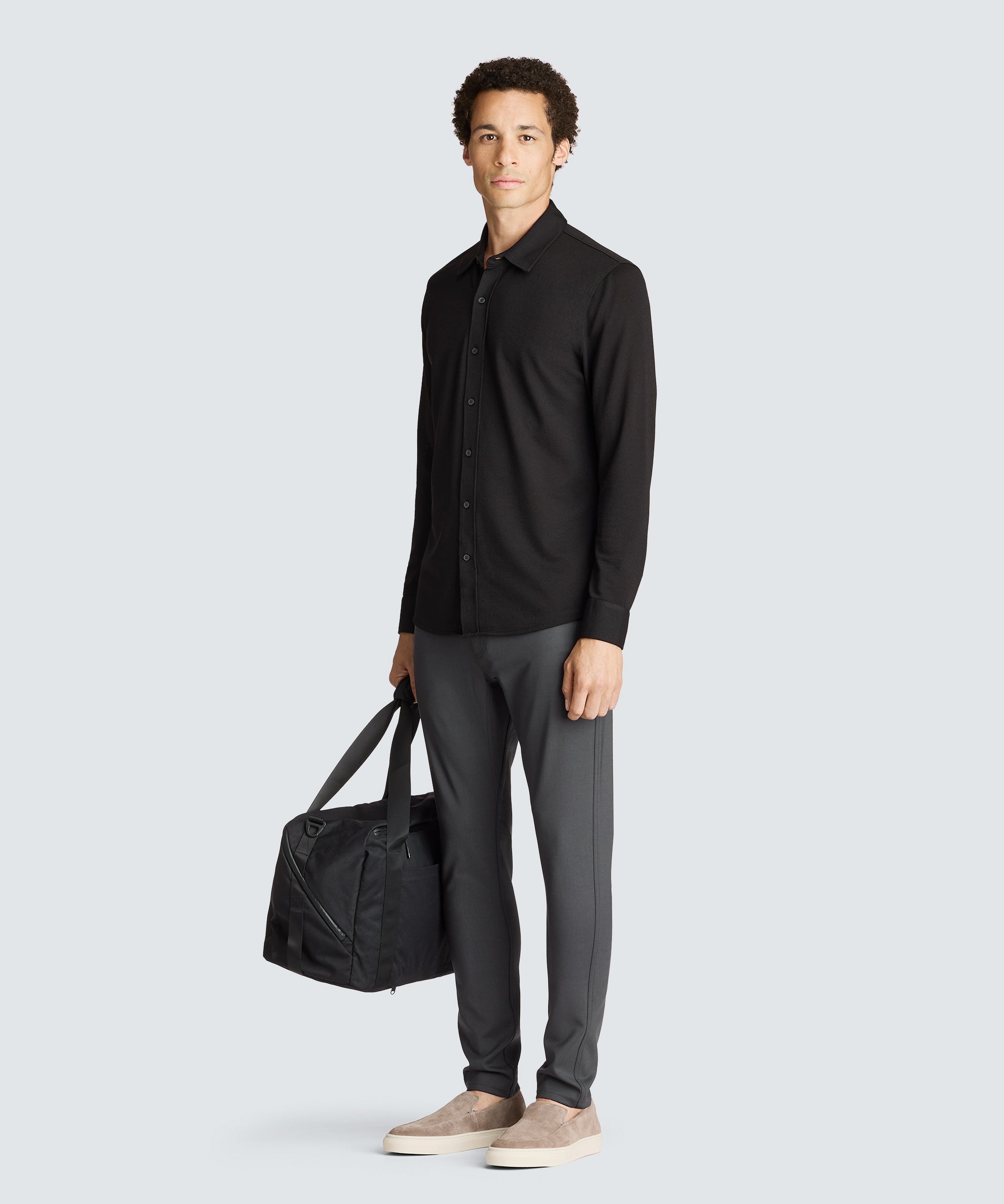 Men's Merino Button-Up