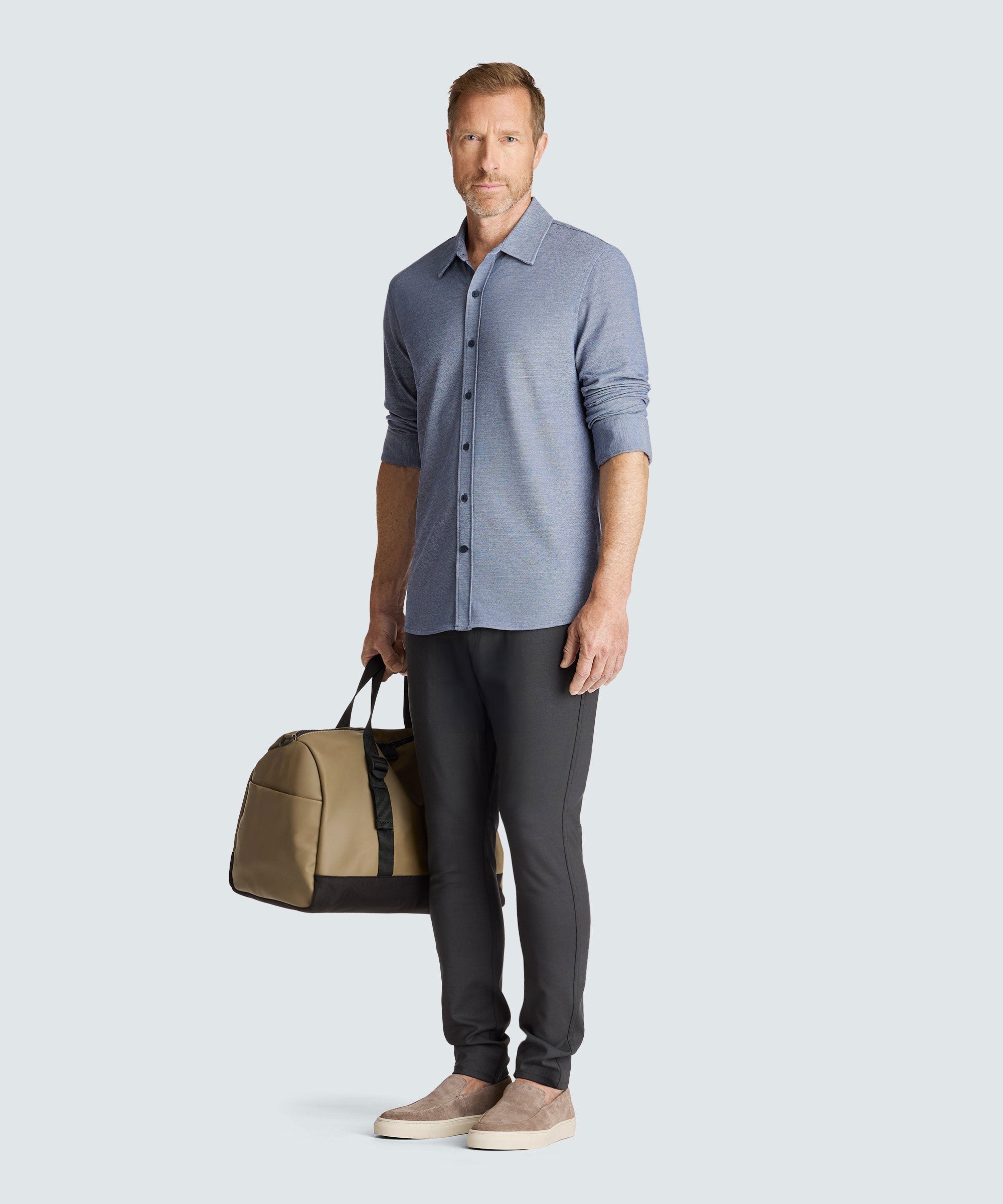 Men's Merino Button-Up