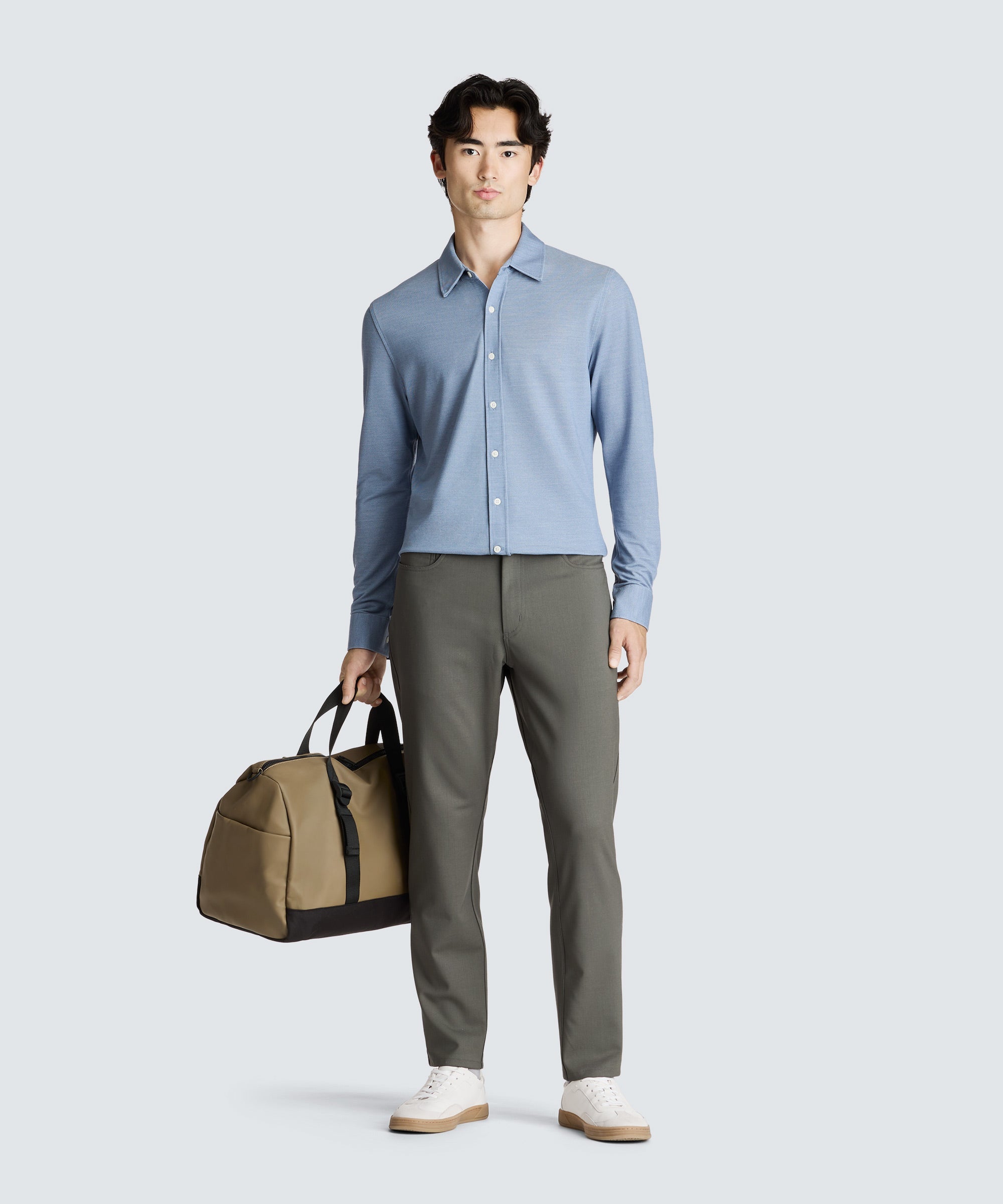Men's Merino Button-Up
