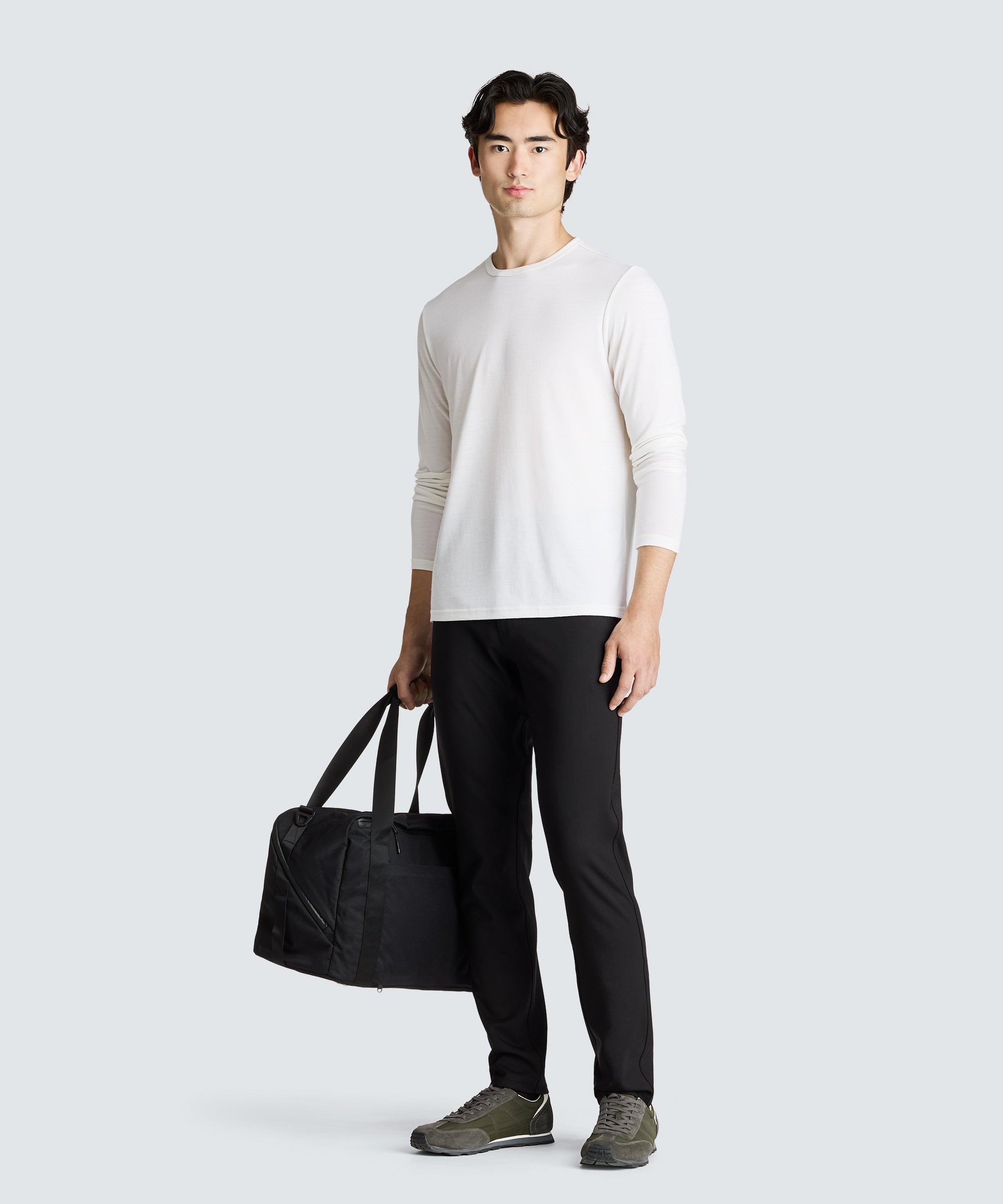 Men's Long Sleeve Merino Crew