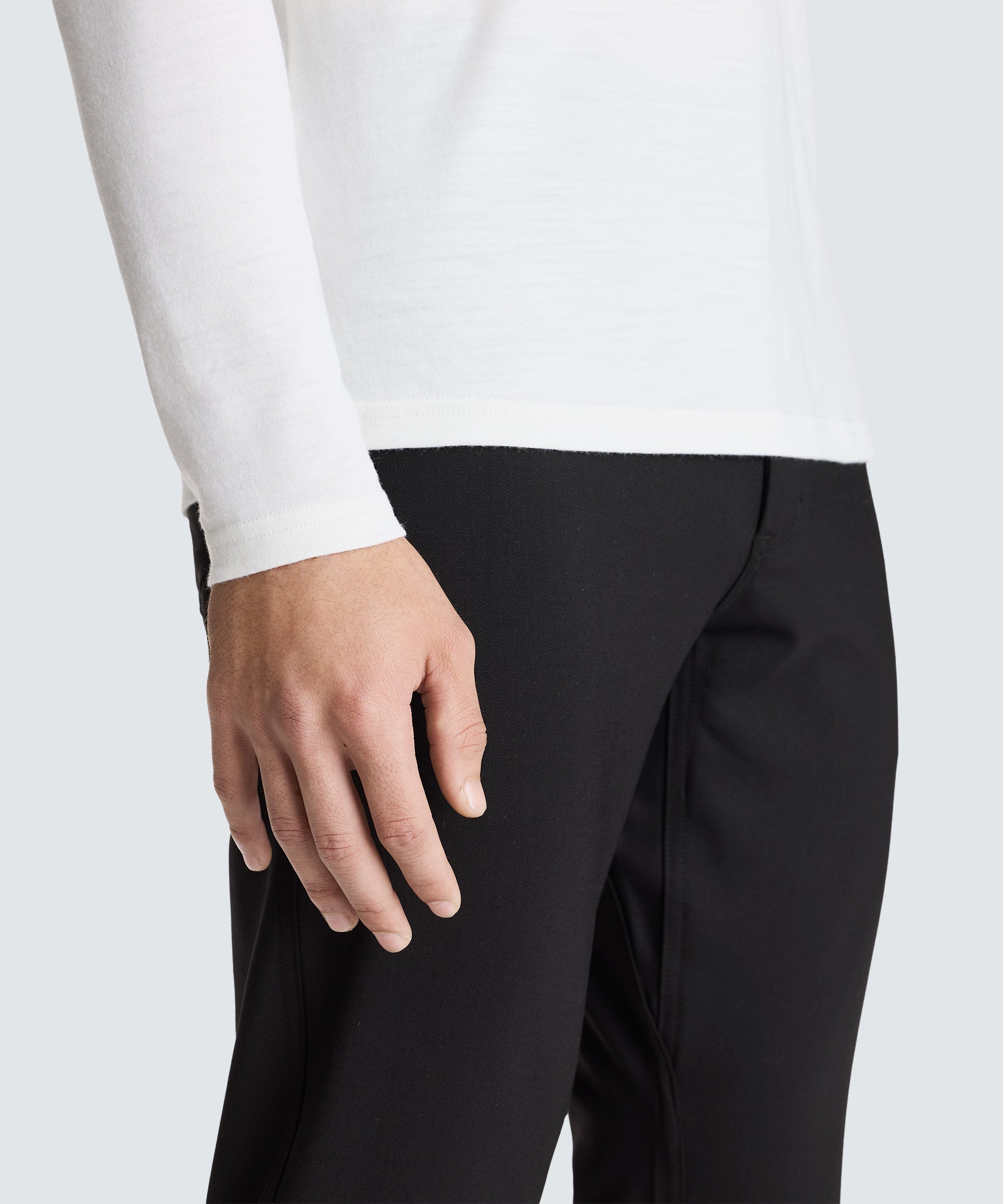 Men's Long Sleeve Merino Crew