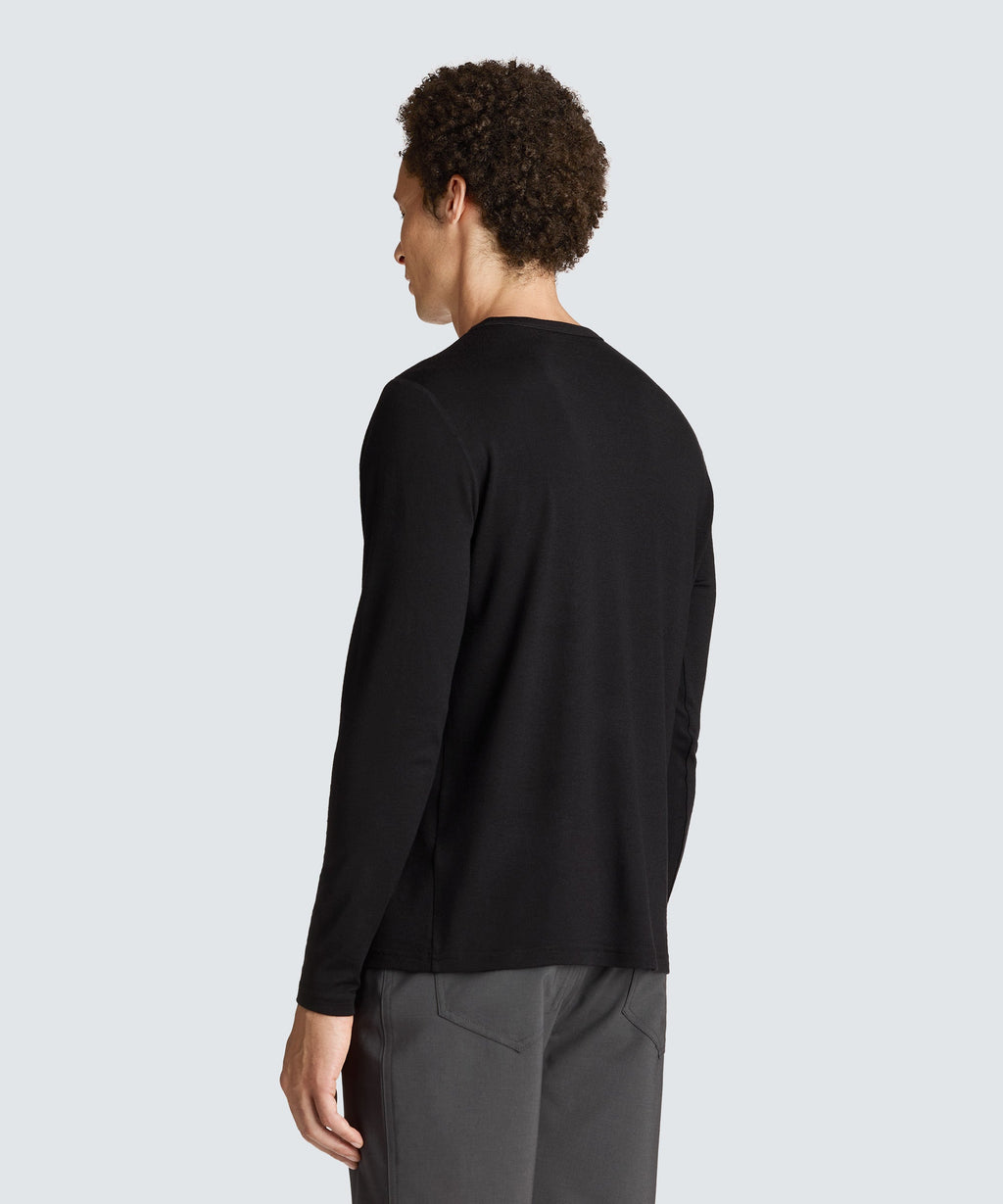 Men's Long Sleeve Merino Crew