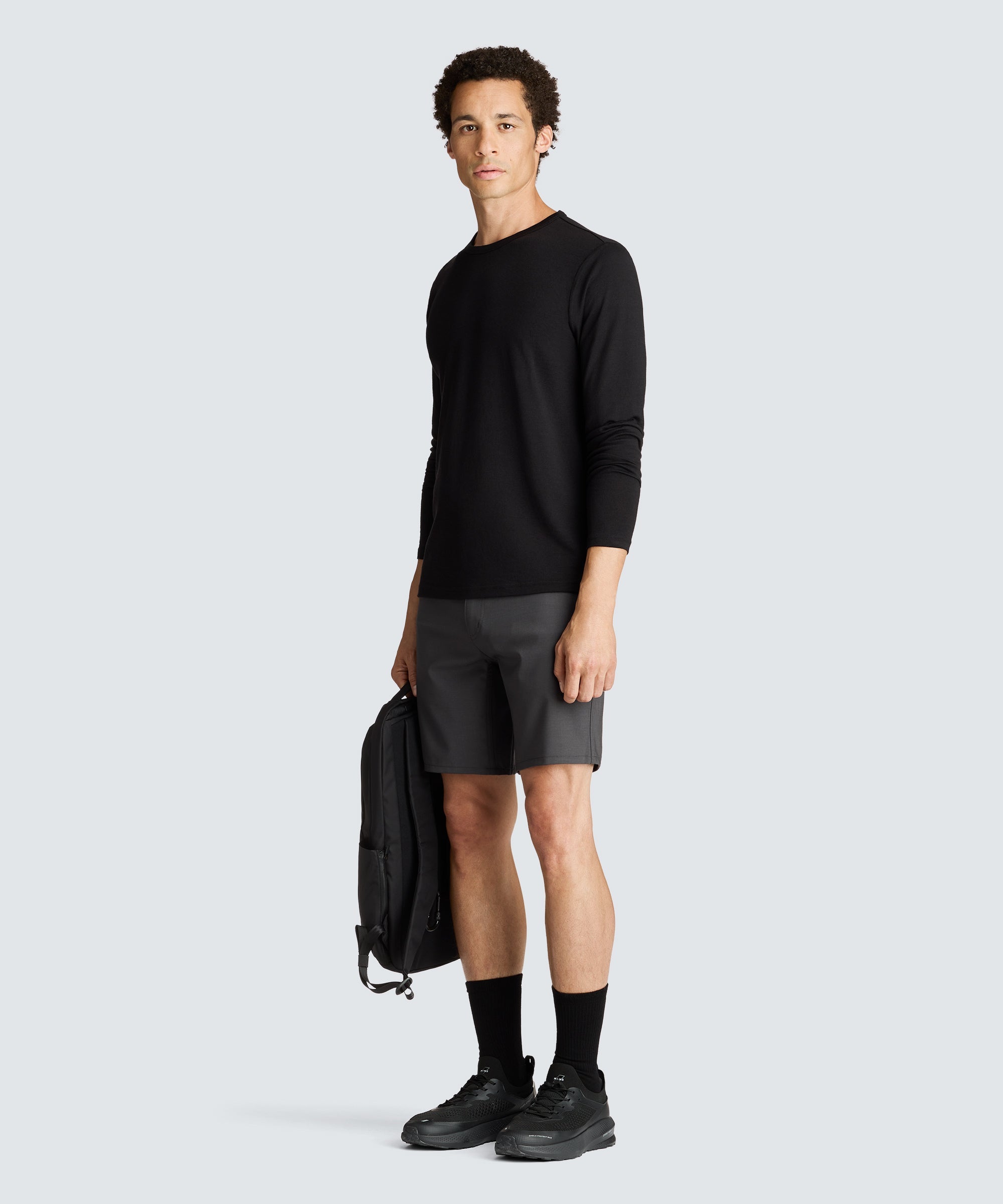 Men's Long Sleeve Merino Crew