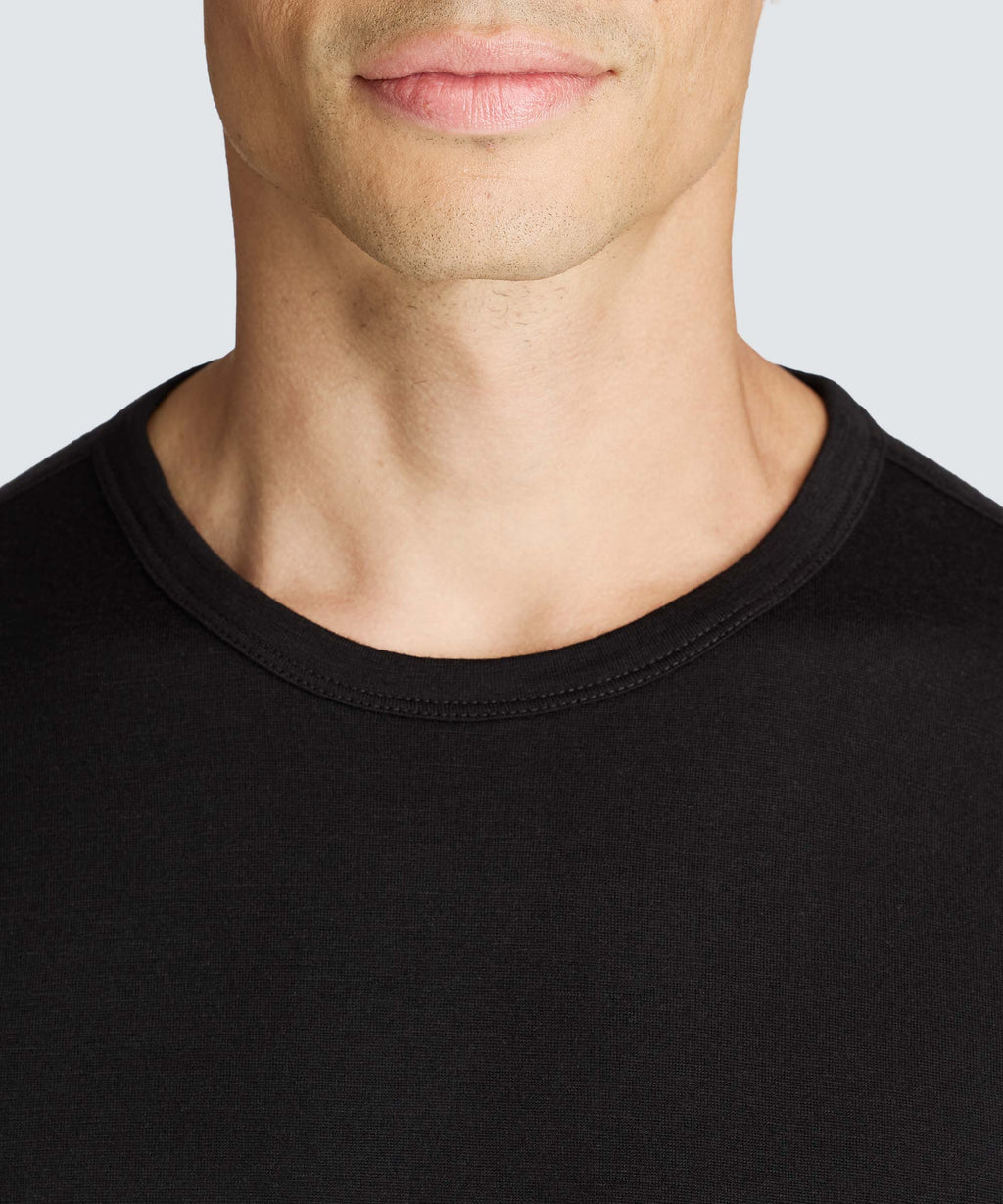 Men's Tall Long Sleeve Merino Crew