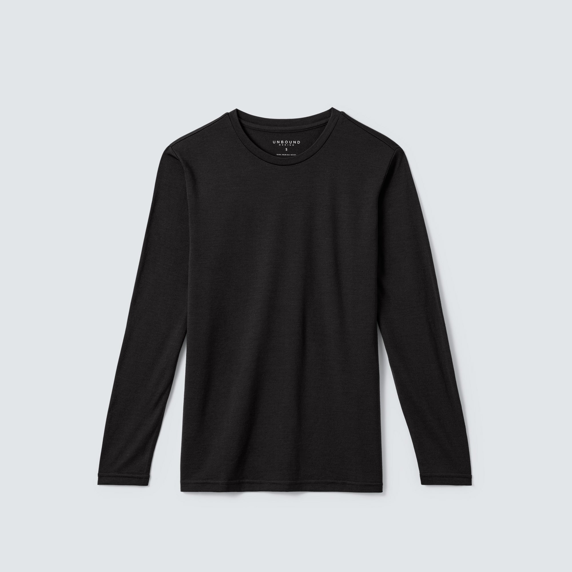 Men's Long Sleeve Merino Crew