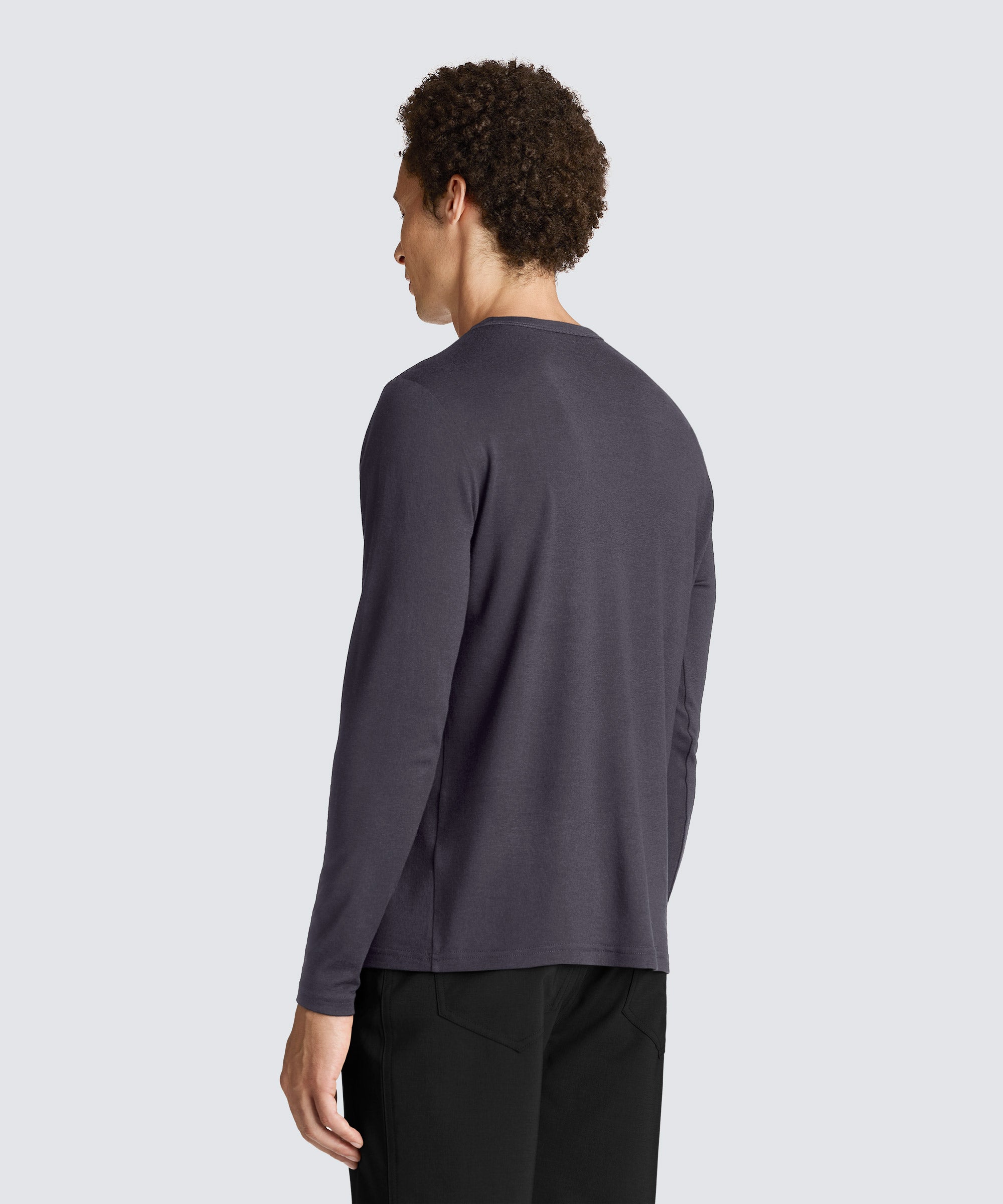 Men's Long Sleeve Merino Crew