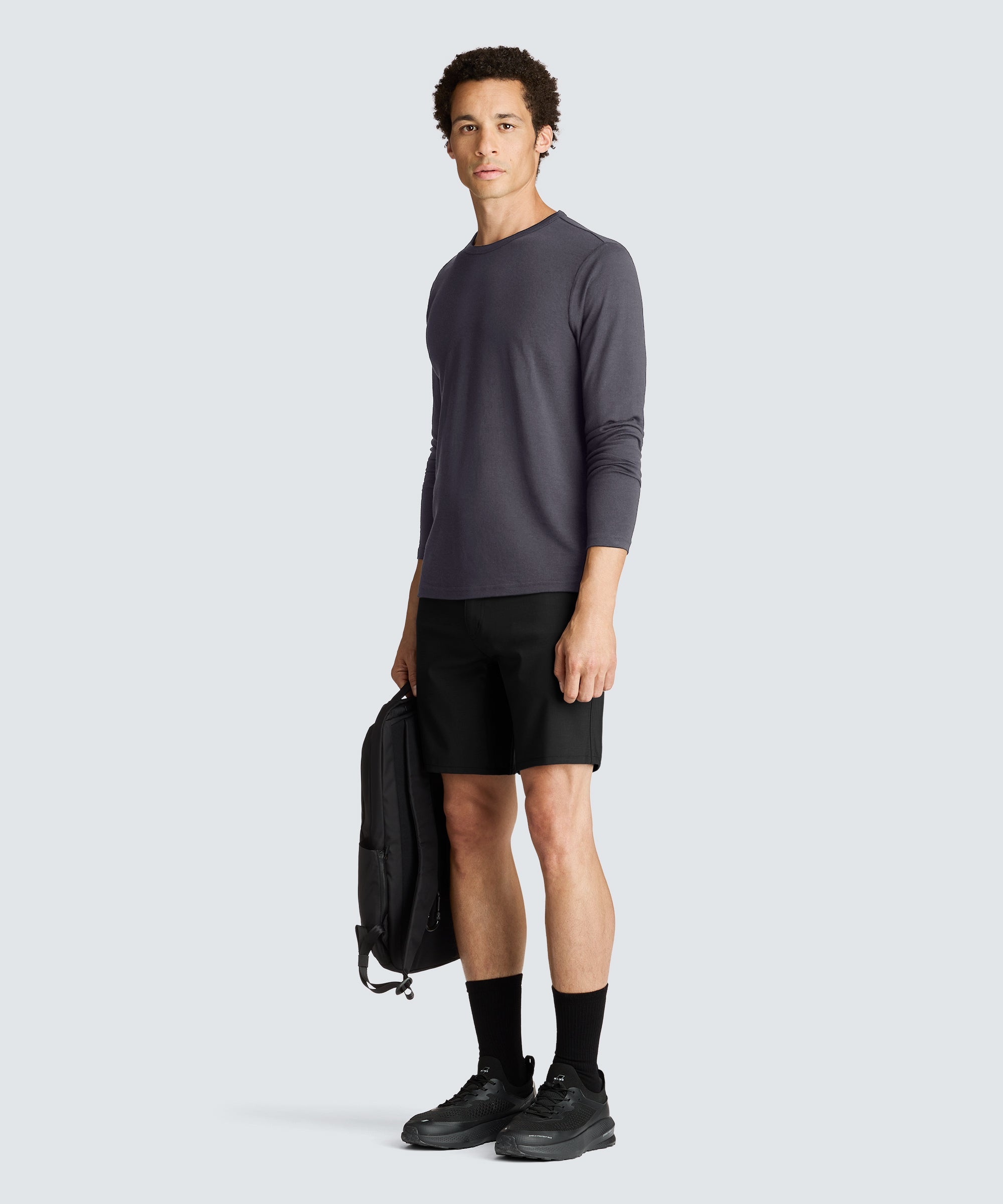 Men's Long Sleeve Merino Crew