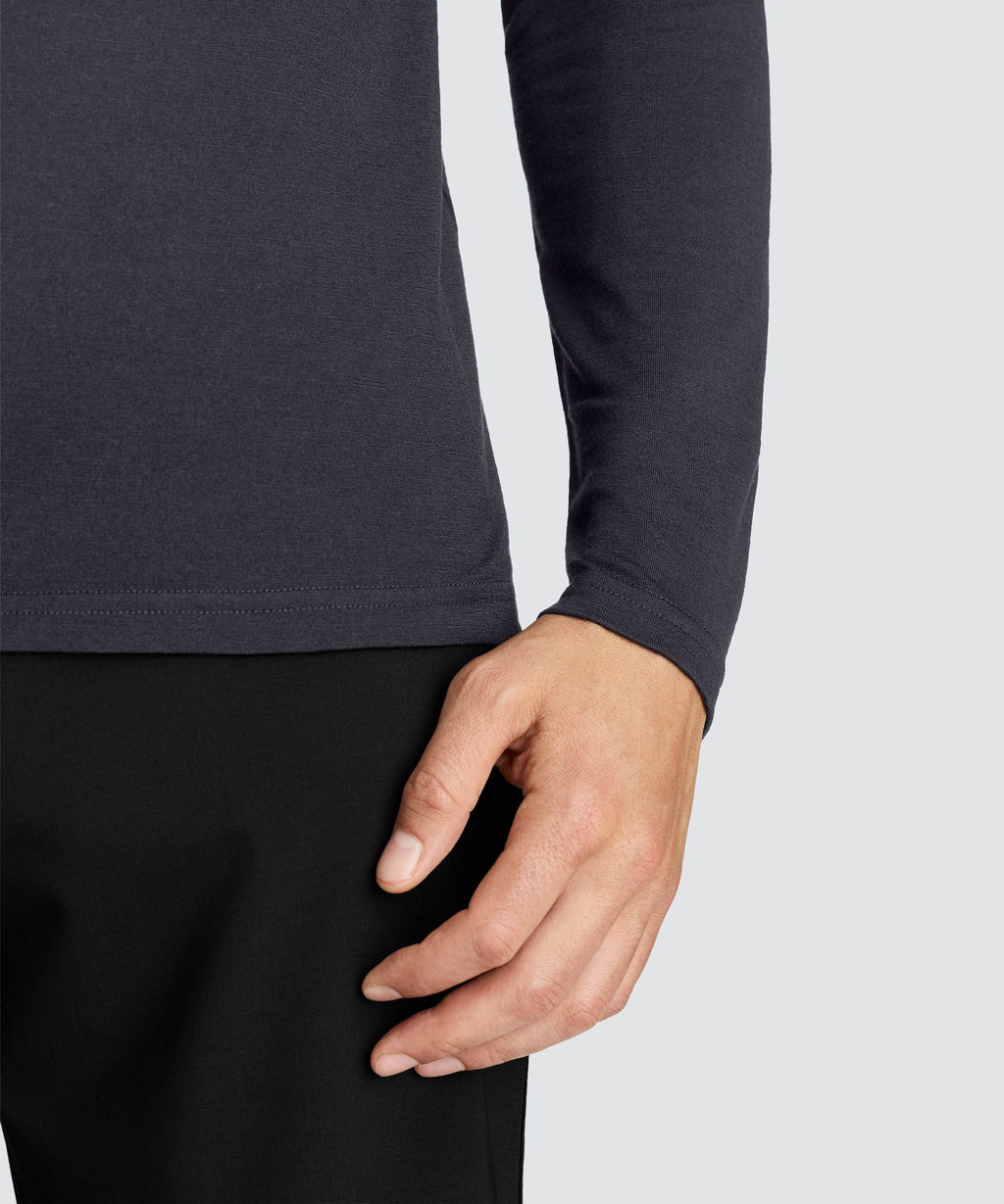 Men's Long Sleeve Merino Crew