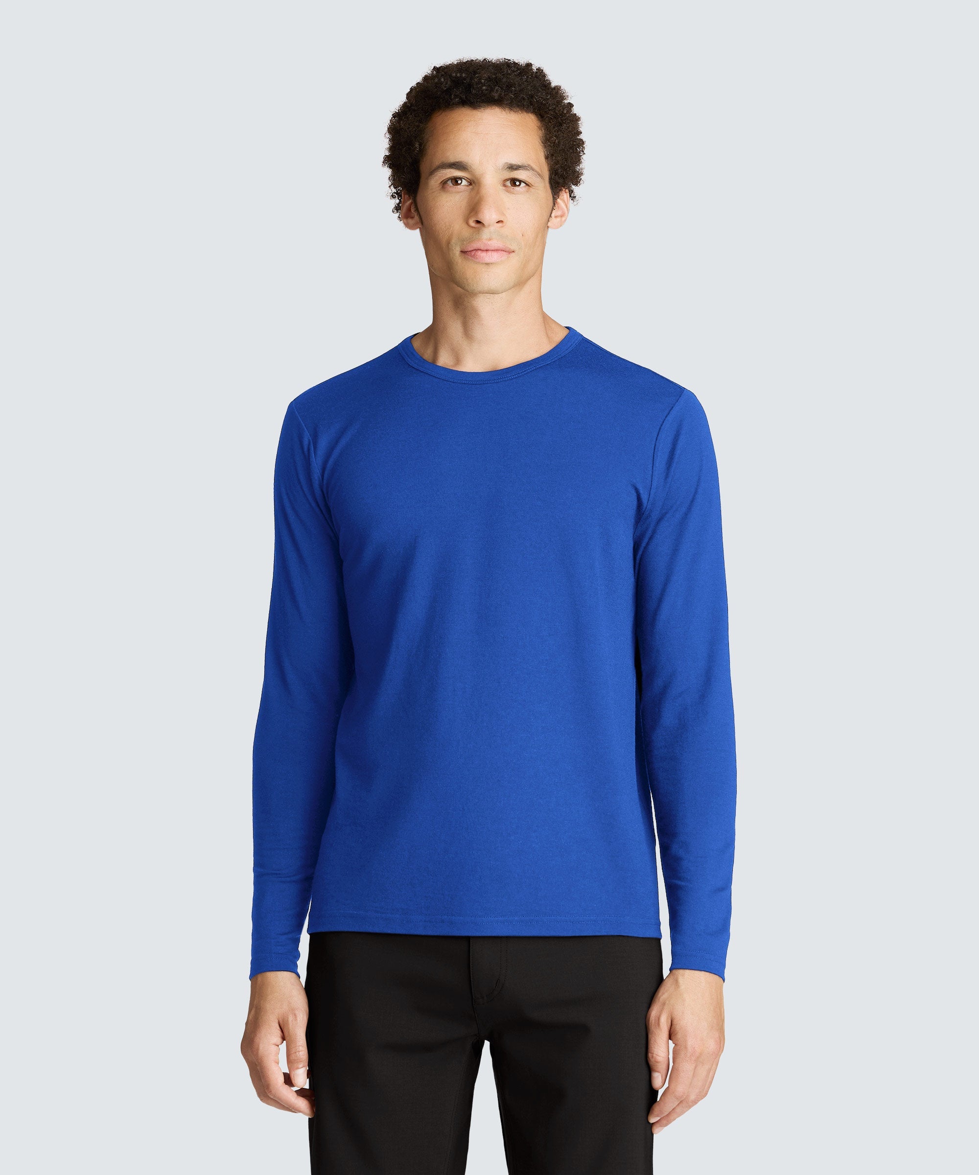 Men's Long Sleeve Merino Crew