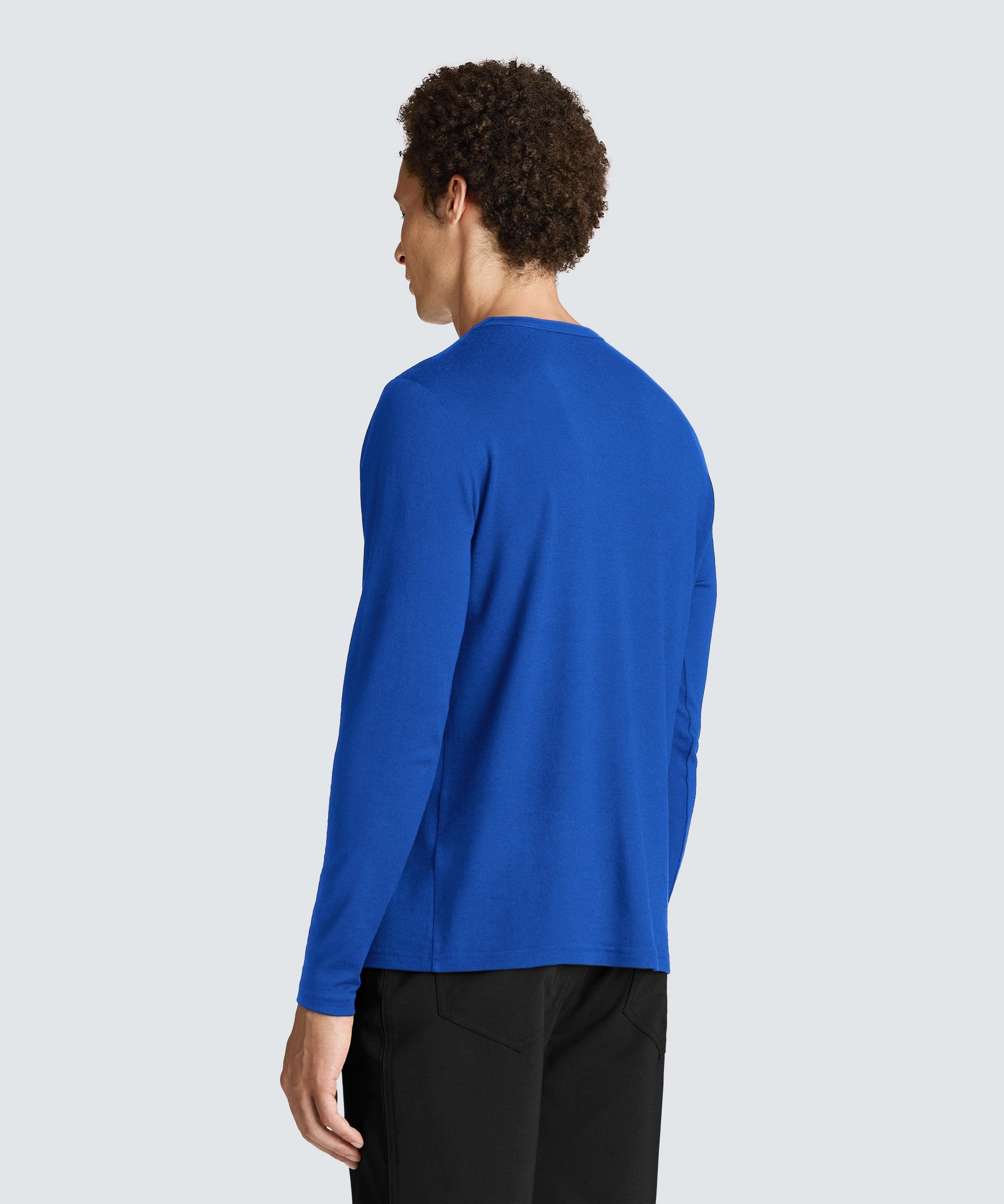 Men's Long Sleeve Merino Crew